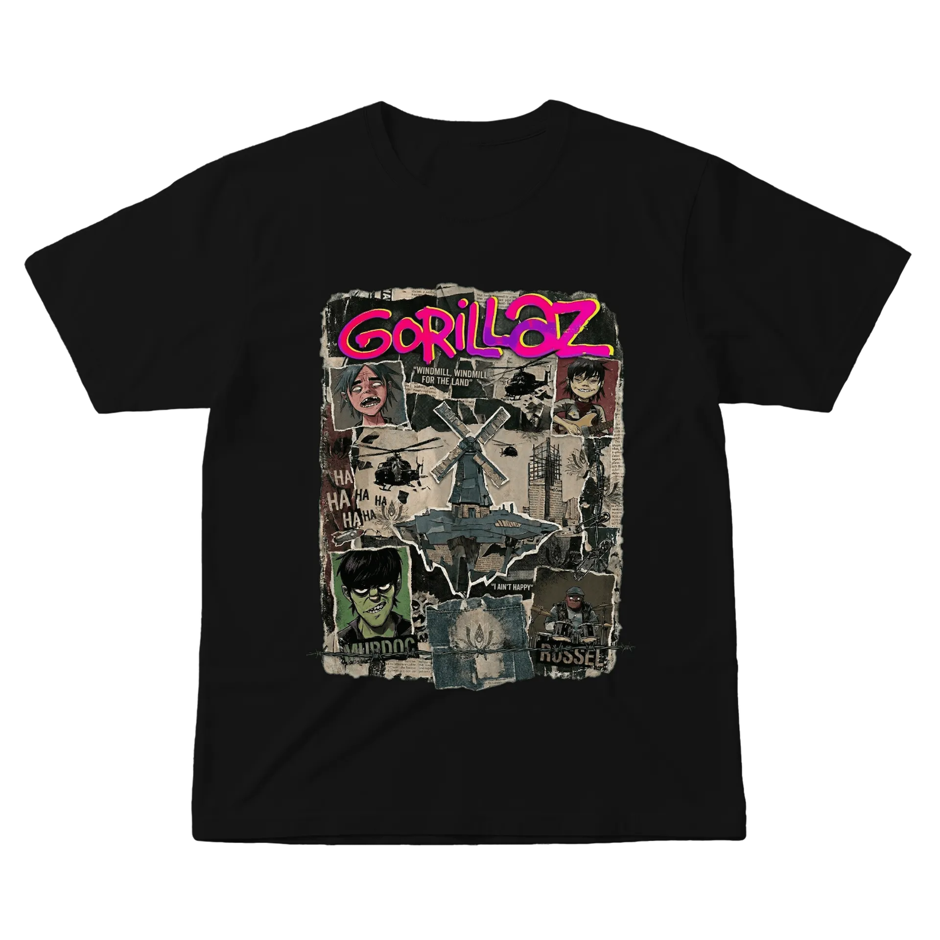 Camiseta Gorillaz Conceitual de Adnan — imagem 1 de 6