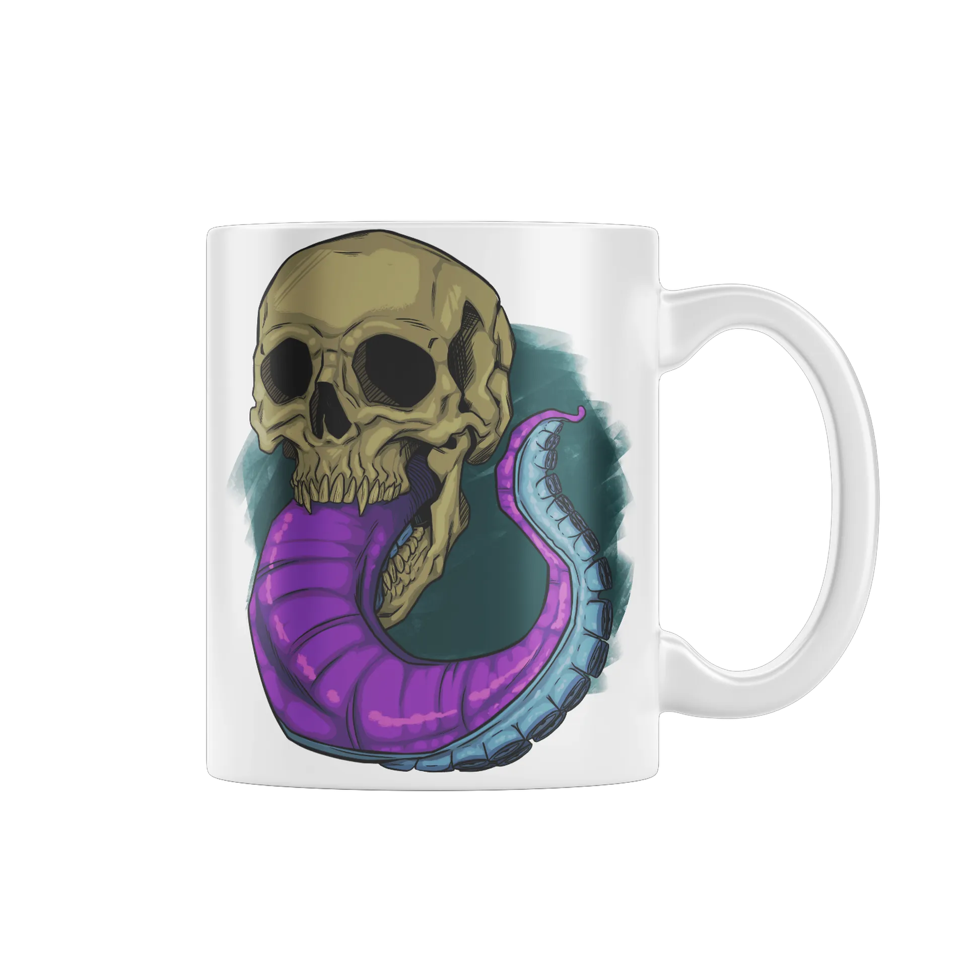 Caneca Skull Squid - Imagem 1