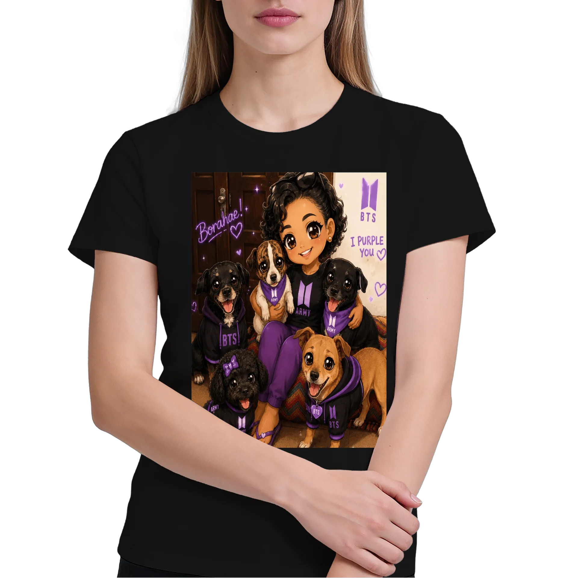 Camiseta Army Protetora de Animais  de Anja Protetora  — imagem 3 de 6