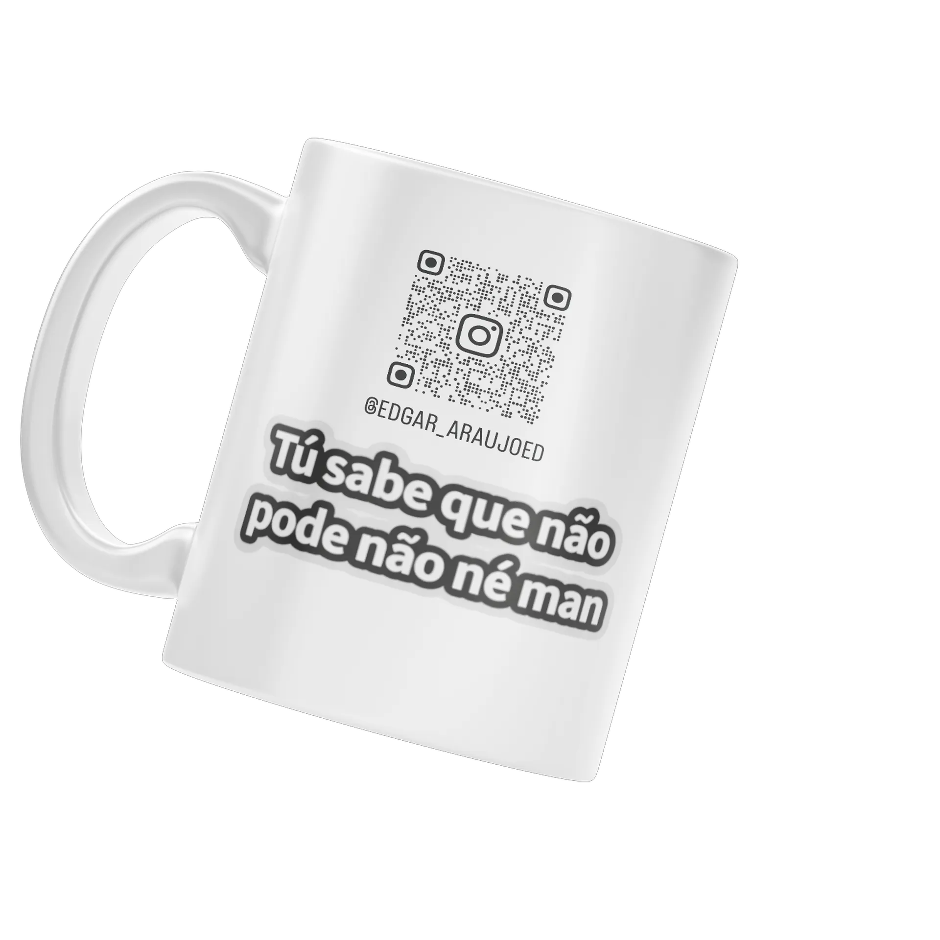 Caneca personalizada de Edgar Araújo 