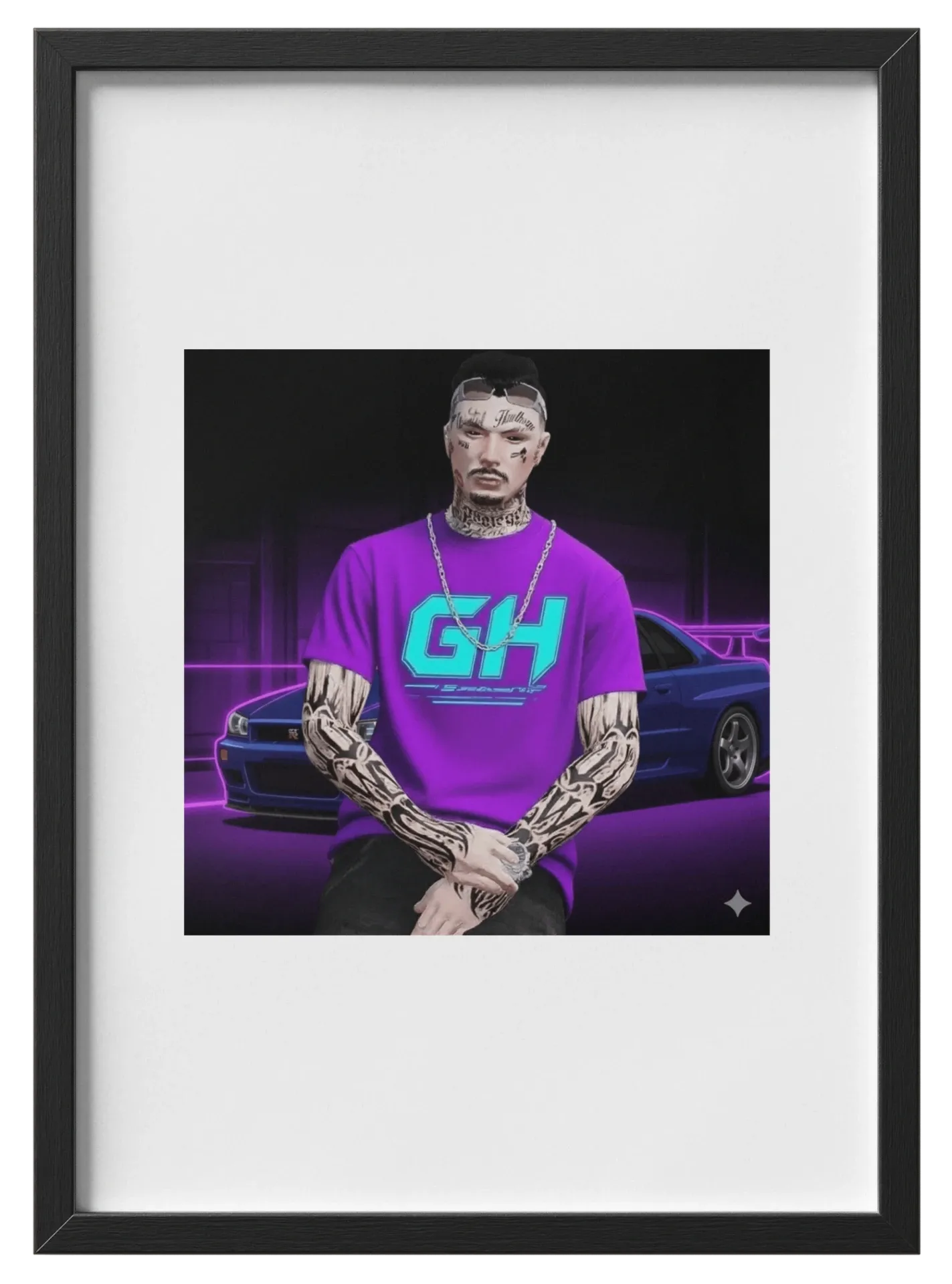 Quadro A3 personalizado - Imagem 1