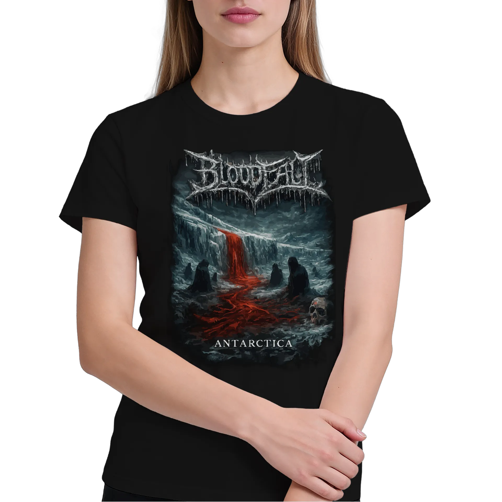 BLOODFALL — ANTARCTICA de SOUNDSTAB/The ultimate underground merch box. — imagem 3 de 6