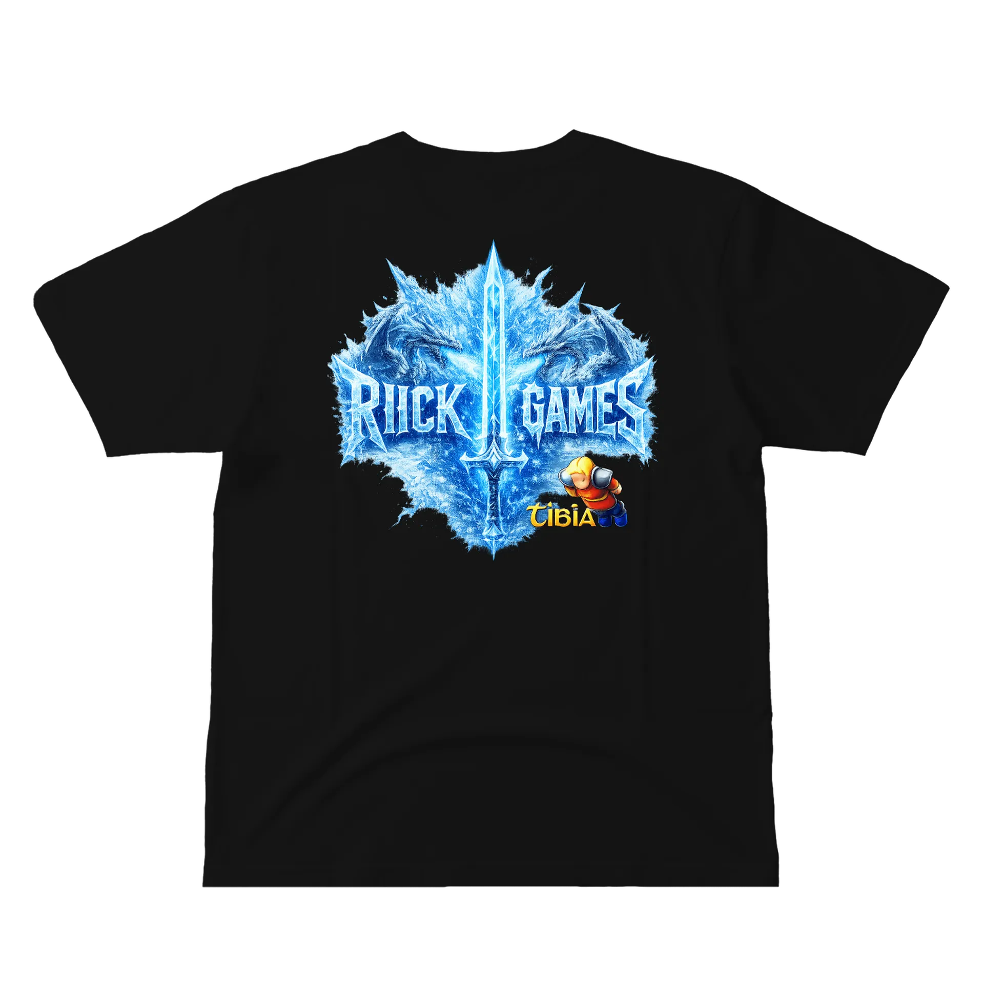 Camiseta Estampa Logo RiiCK Games 100% Algodão de Riick Games