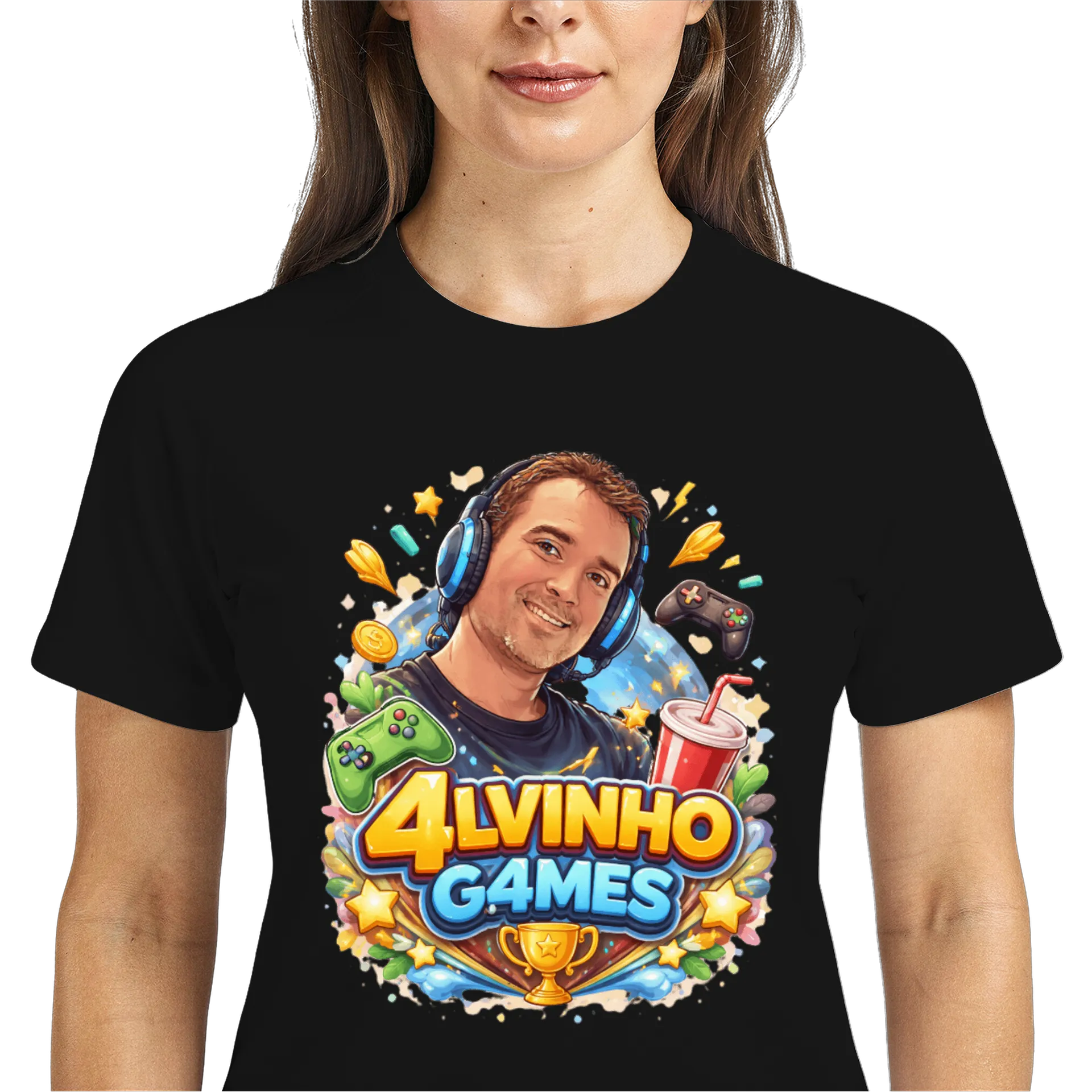 Camiseta DryFit Alvinho Games 2 - Imagem 3