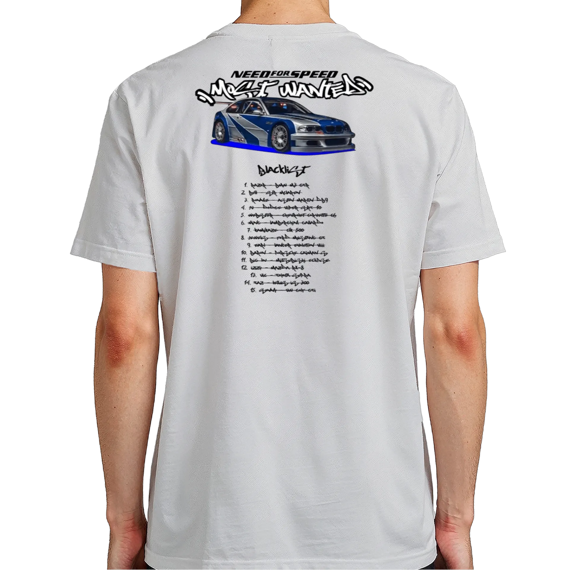 Camiseta Need for Speed Most Wanted 100% Algodão - Imagem 7