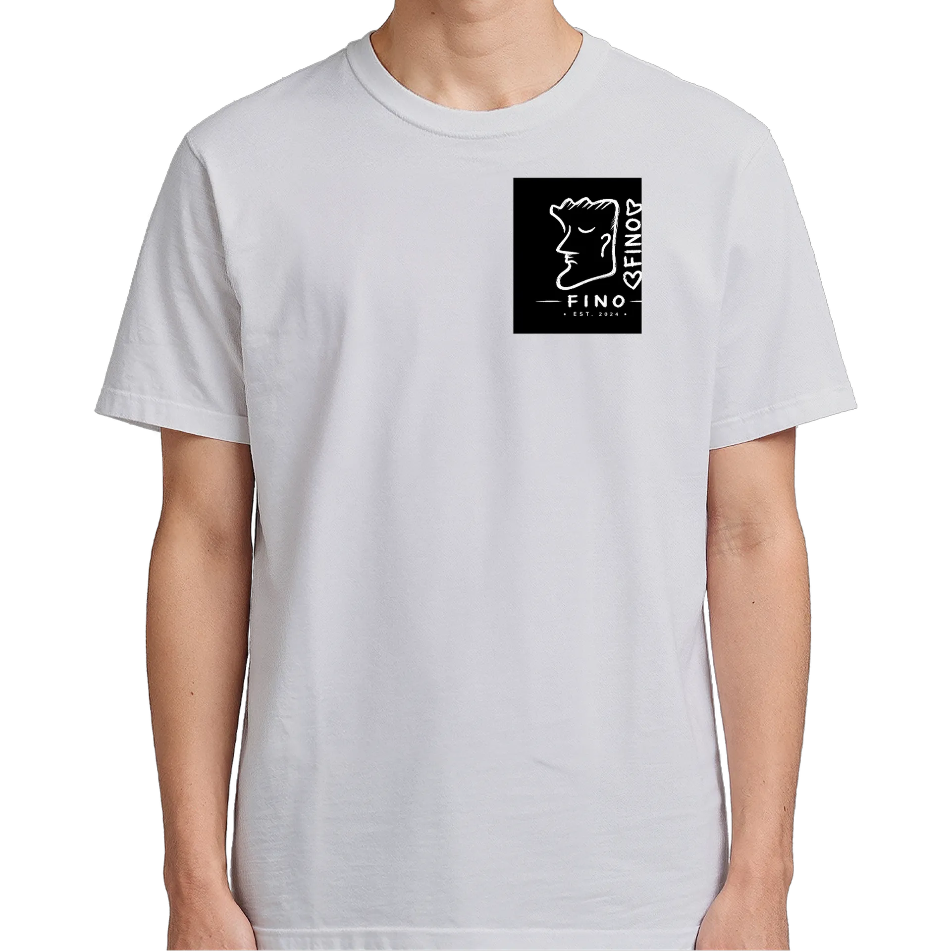 Camiseta fino Corpo Humano Preto 100% Algodão de DANFINO — imagem 4 de 6