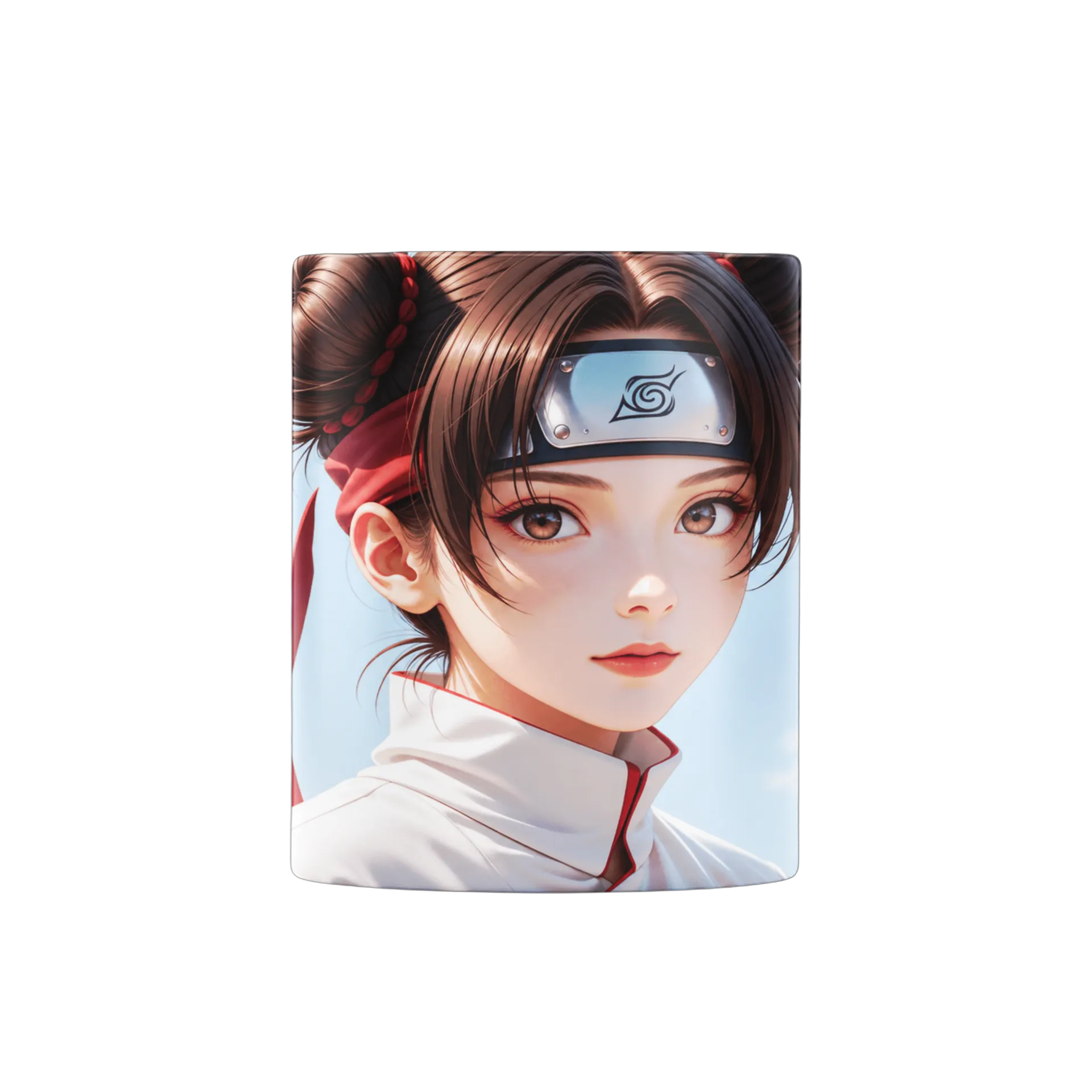 Caneca Porcelana Ninja com Bandana Anime 325ml - Imagem 2