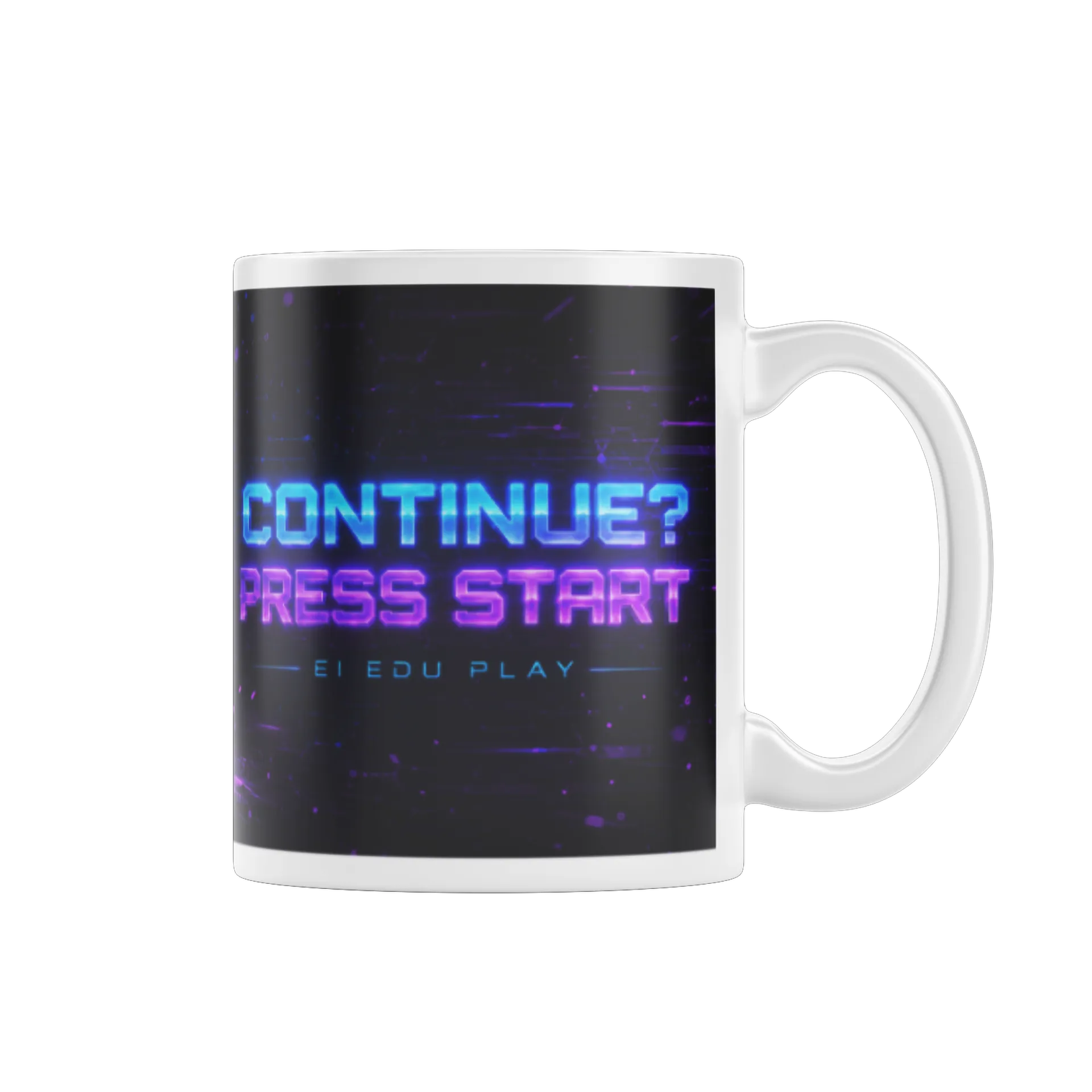 Caneca Porcelana Controle Videogame 325ml de Ei Edu Play