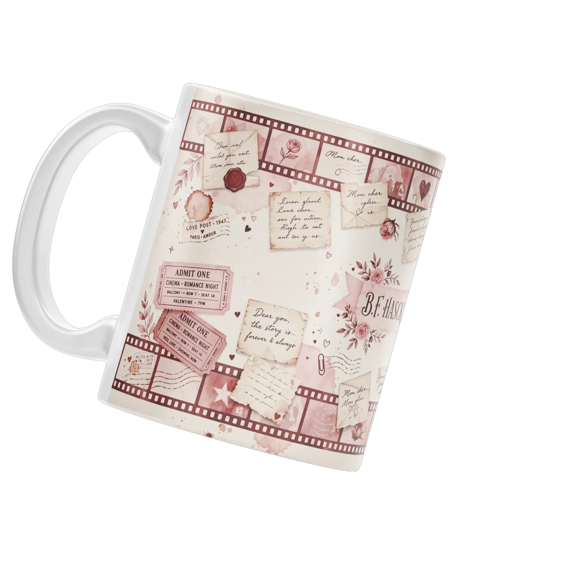 Caneca ROMANCE E CINEMA - Imagem 3