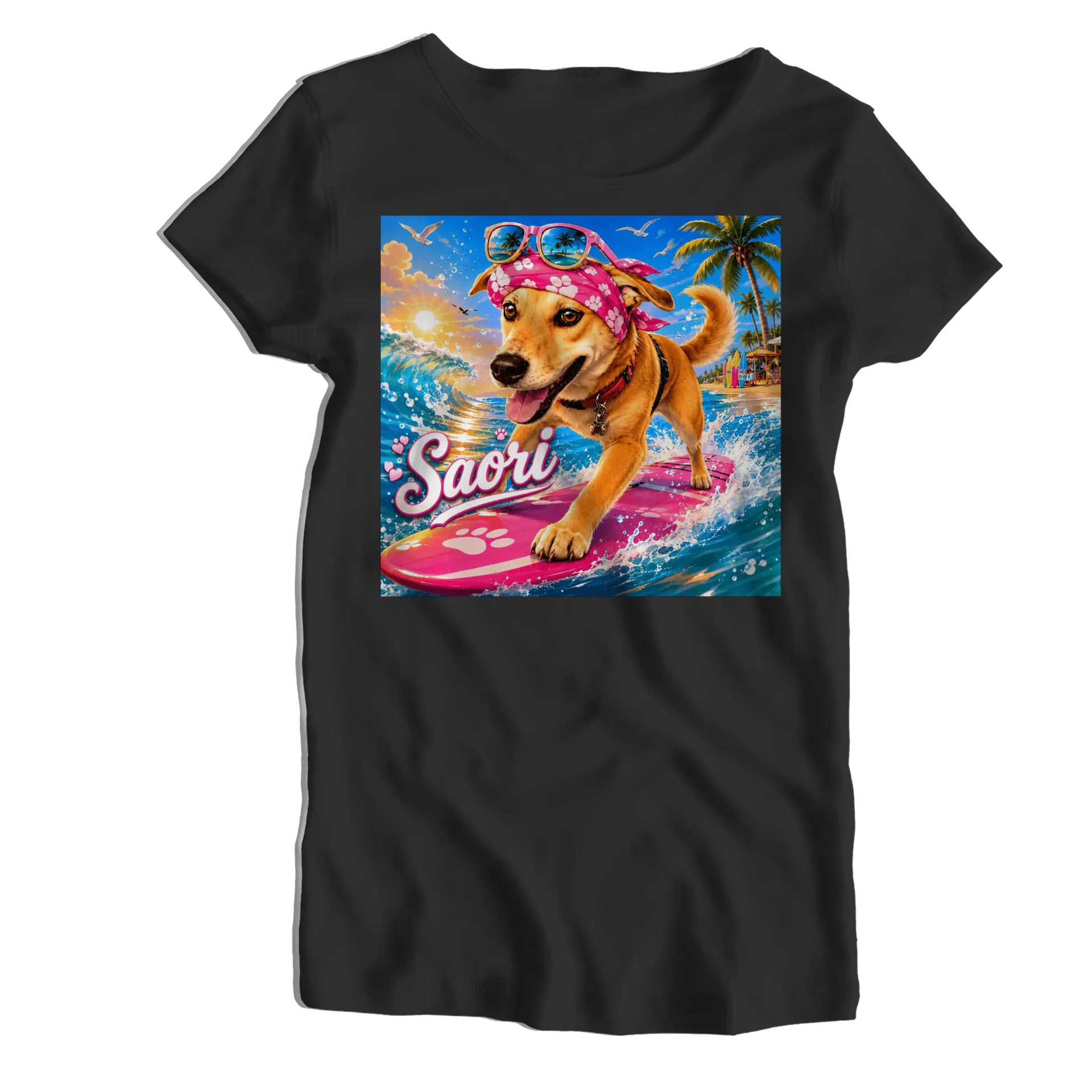 Babylook dog surfista saori - Imagem 1