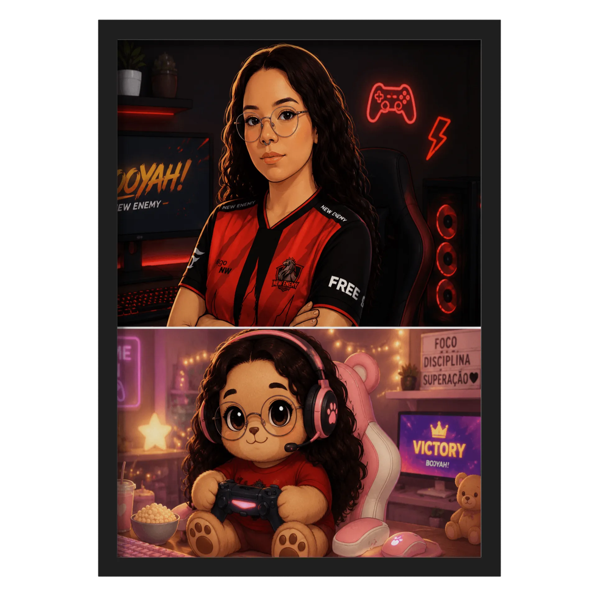 Quadro A3 personalizado de Noemi — imagem 1 de 3