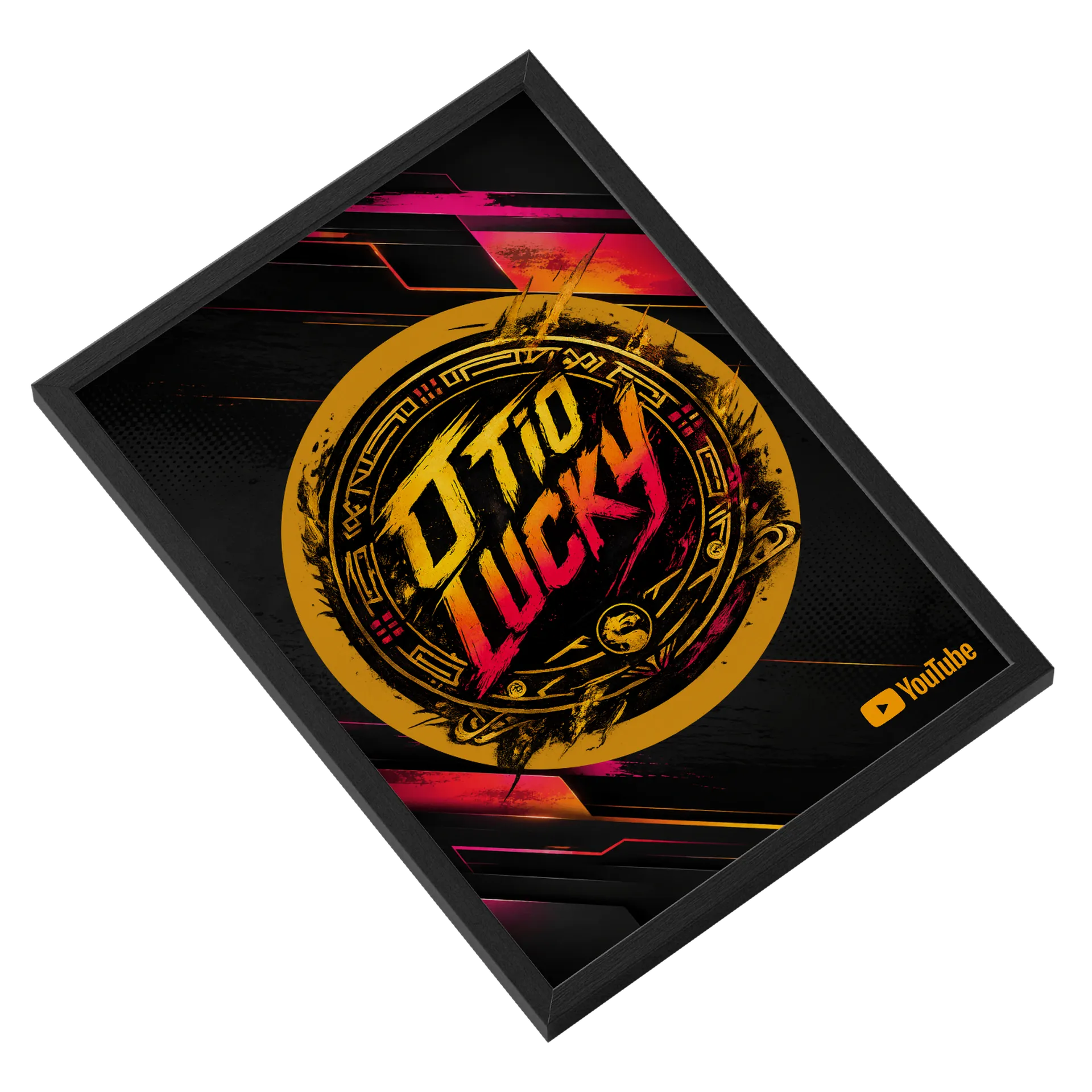 Quadro A3 personalizado de O tio Lucky — imagem 2 de 3
