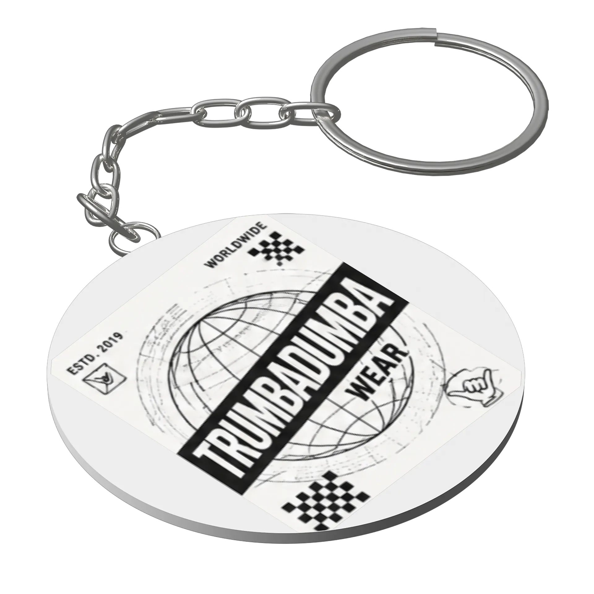 Chaveiro MDF Trumbadumba Wear de Renato — imagem 1 de 3