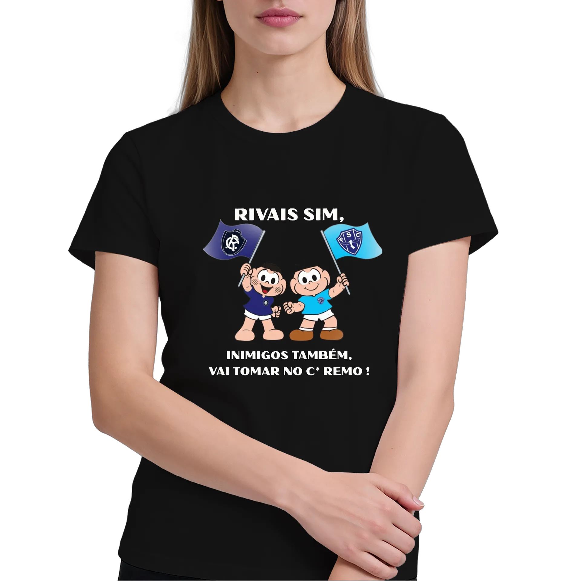 Camiseta RIVAIS SIM, INIMIGOS TAMBÉM - Imagem 4