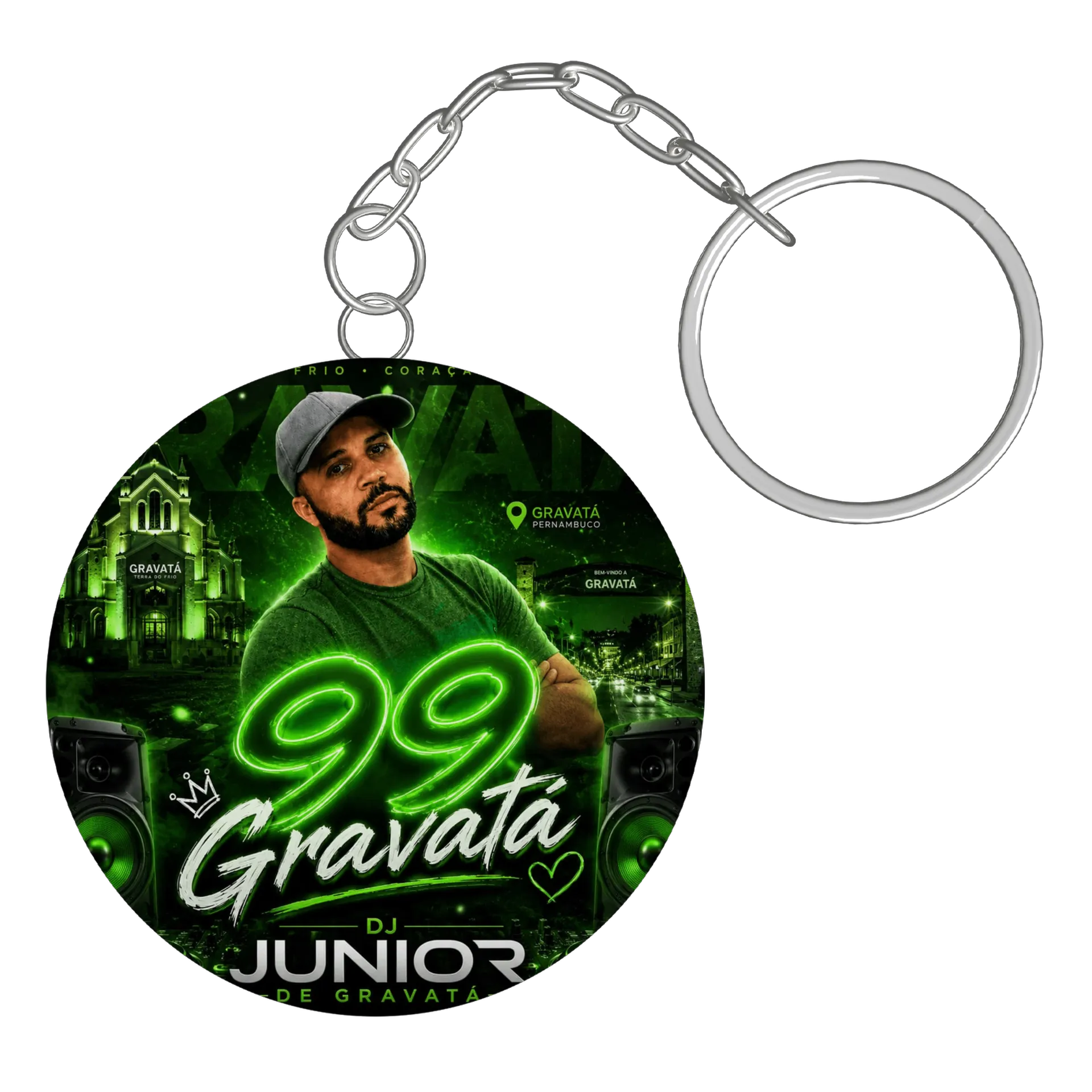 Chaveiro personalizado djjunior_de_gravata de DJ Junior De Gravatá 