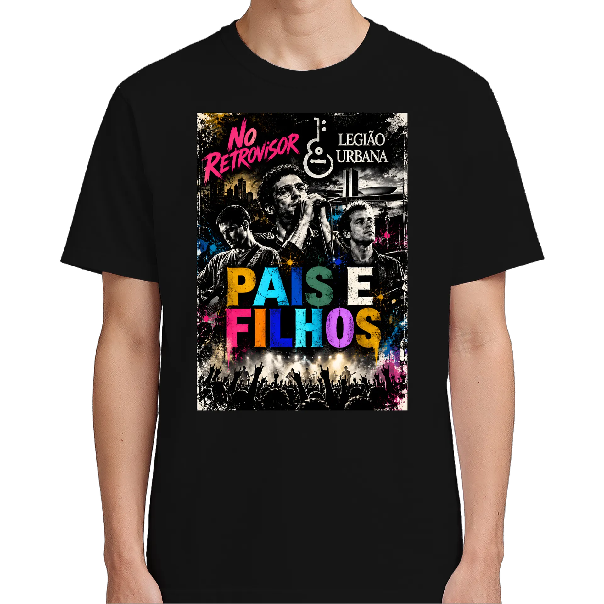 Camiseta Pais e Filhos Legião Urbana - Imagem 4