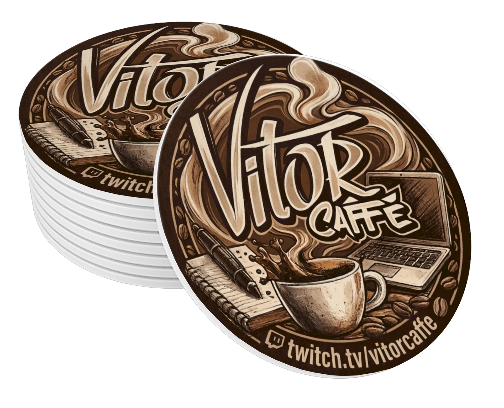 Porta-copos Vitor Caffe de Vitor Caffe