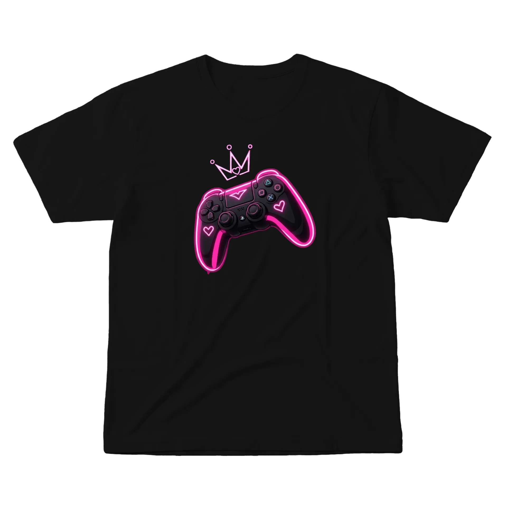 Camiseta control game rosa - Imagem 1