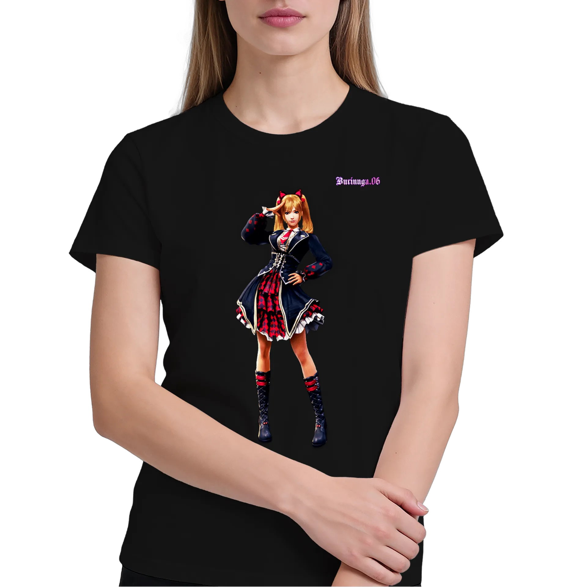 Camiseta personalizada FREE FIRE CAROLINE - Imagem 4