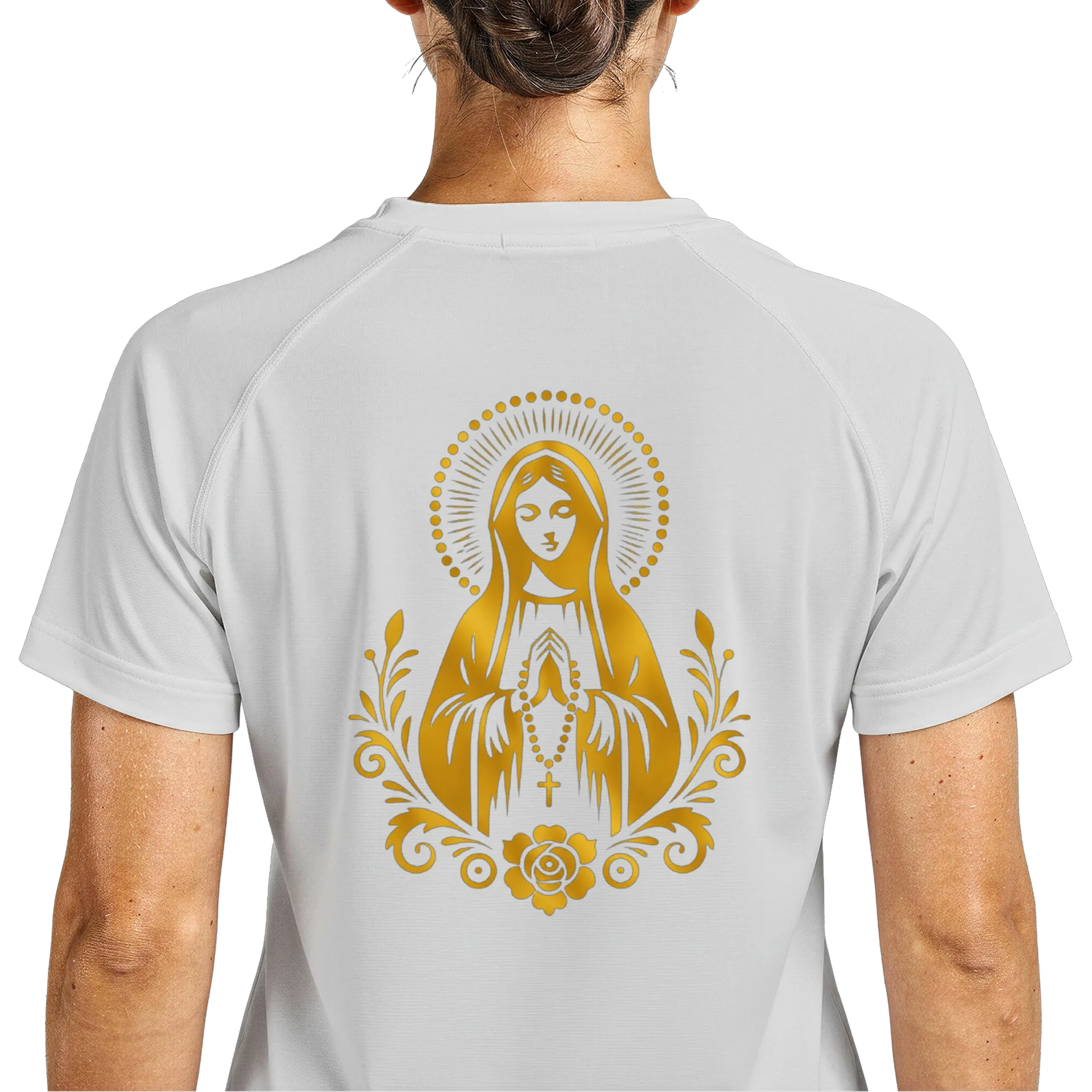 Camiseta DryFit : nossa senhora  de Eduh__ths — imagem 5 de 6