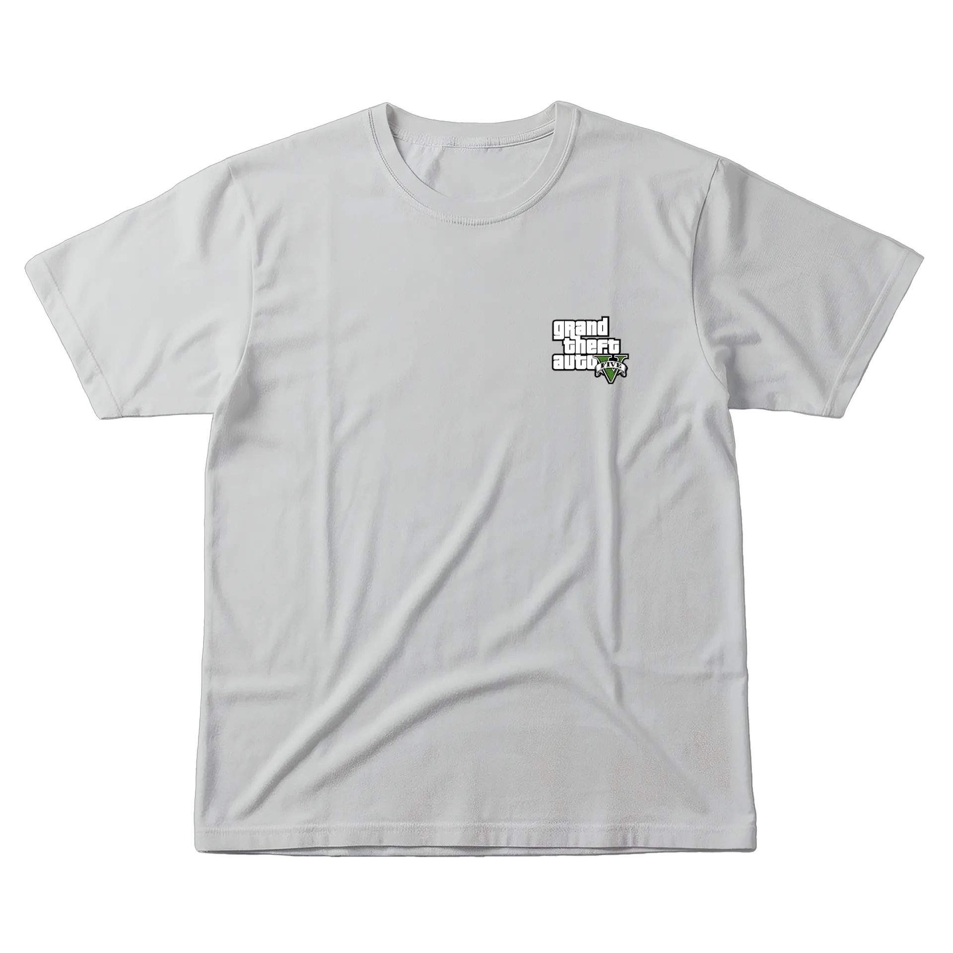Camiseta Estampa Grand Theft Auto V 100% Algodão - Imagem 1