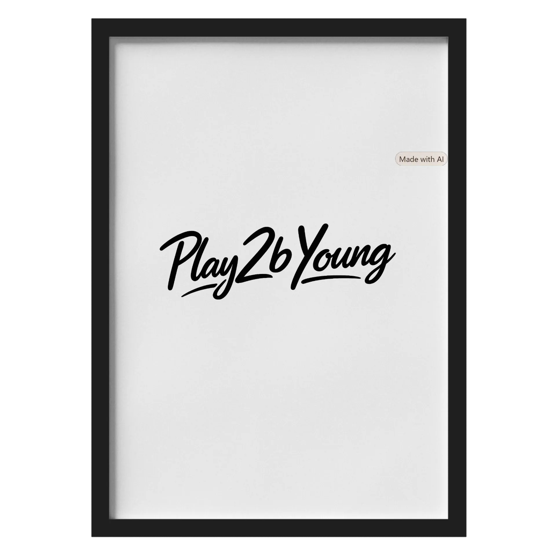 Quadro A3 personalizado Com Vidro - Imagem 1