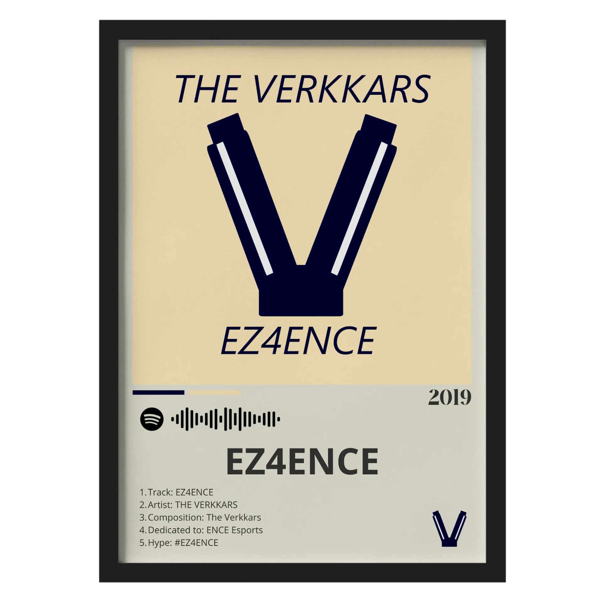 Quadro EZ4ENCE da banda The Verkkars - Imagem 1