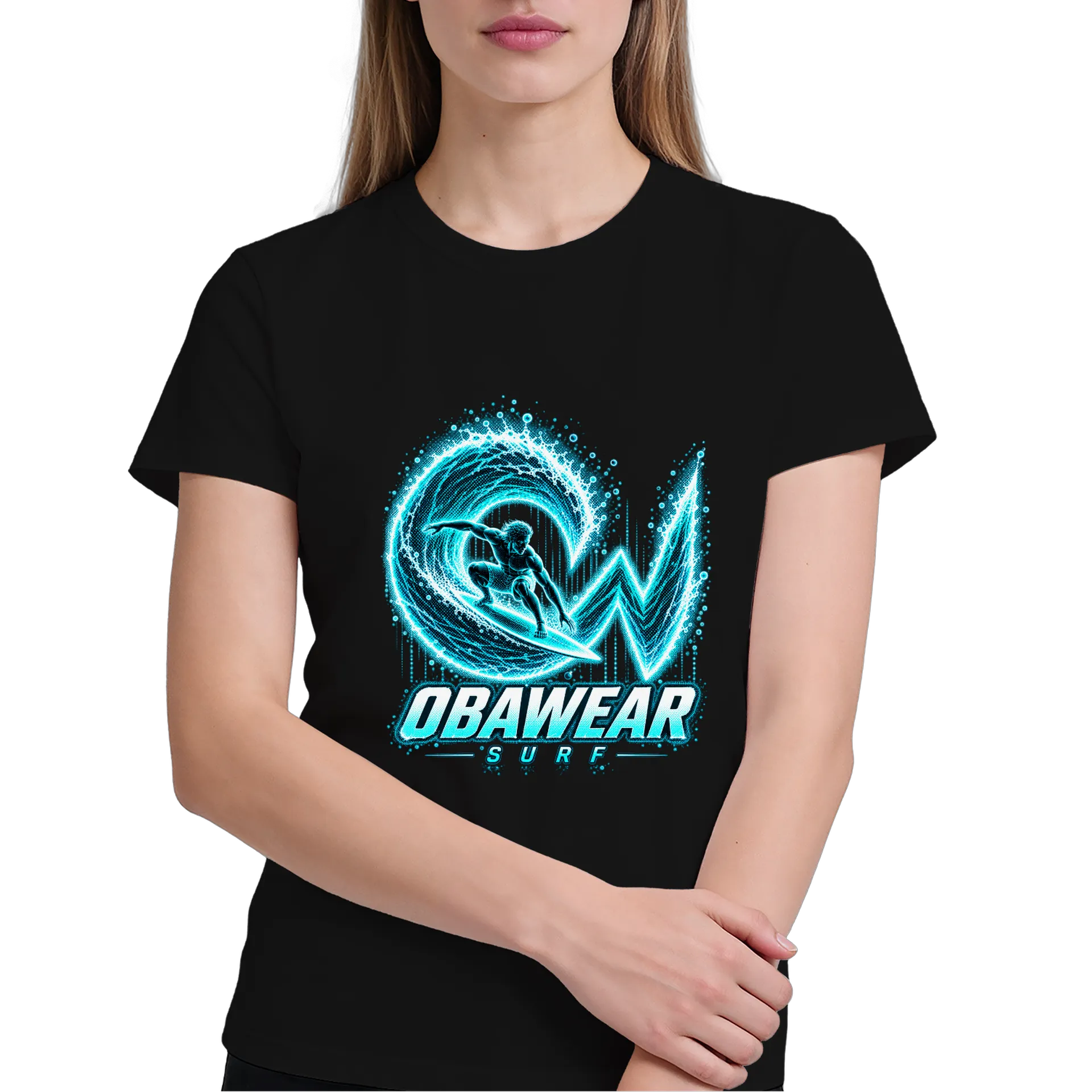 Camiseta OBAWEAR SURF Holo Wave  de OBAWEAR  — imagem 3 de 6