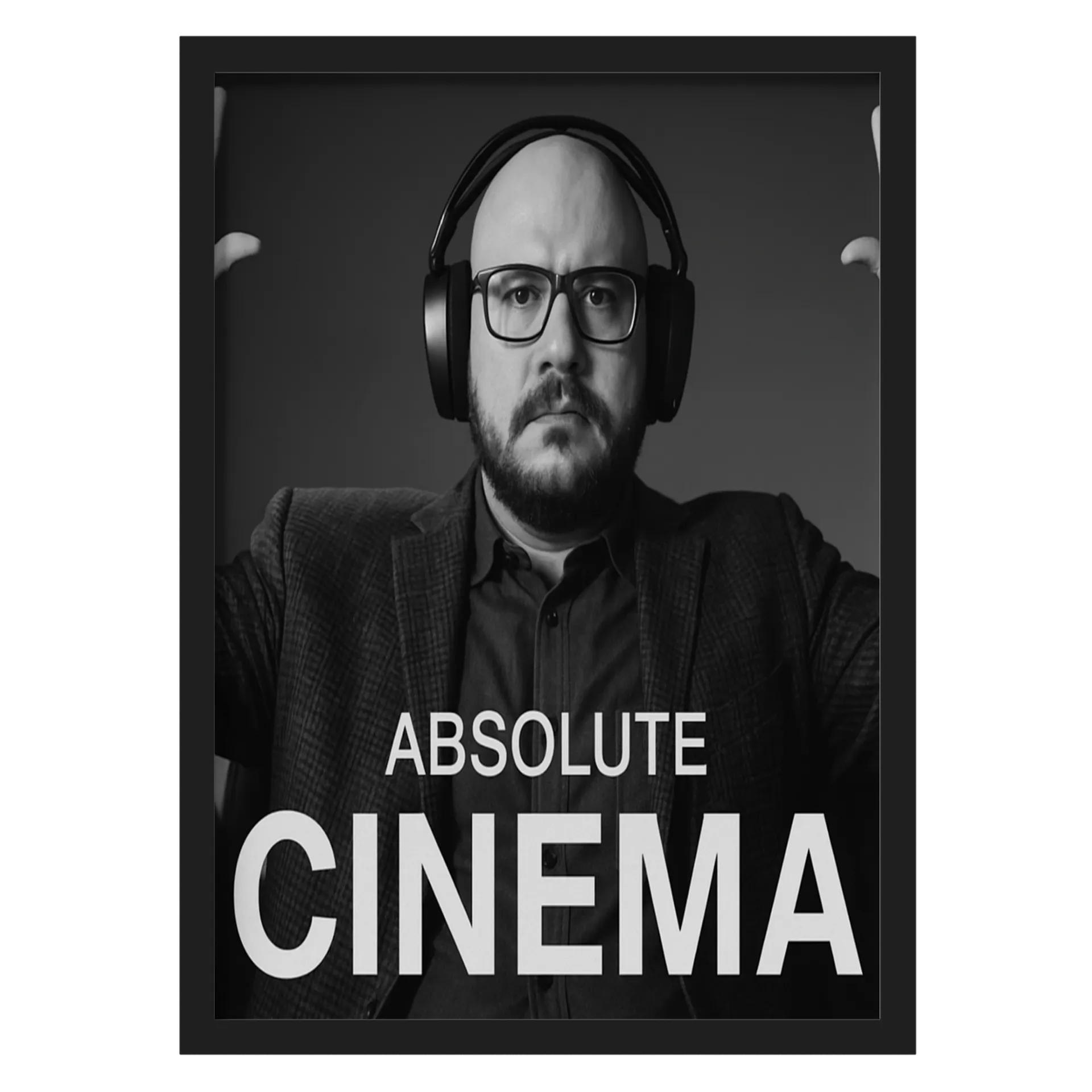 Quadro A3 personalizado Cinema de Racnela