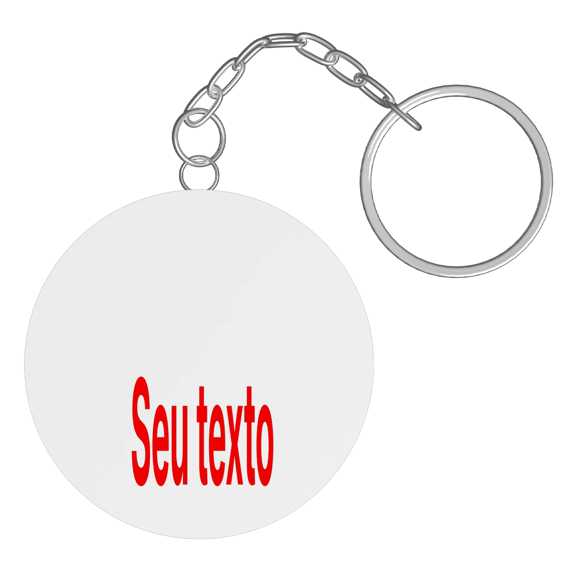 Chaveiro MDF Personalizado Seu Texto de Jailton — imagem 2 de 3