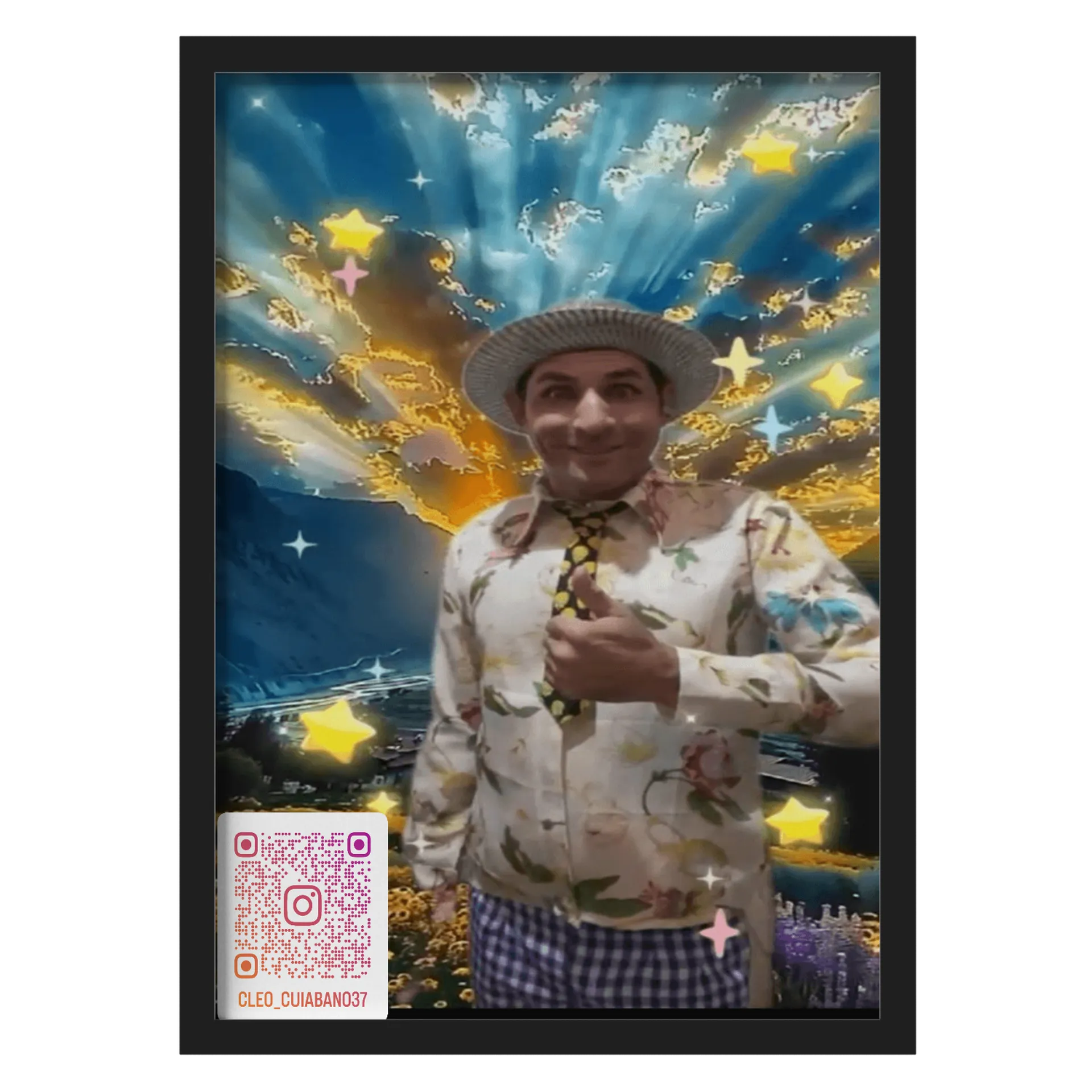 Quadro A3 personalizado de cleodearaujo — imagem 1 de 3