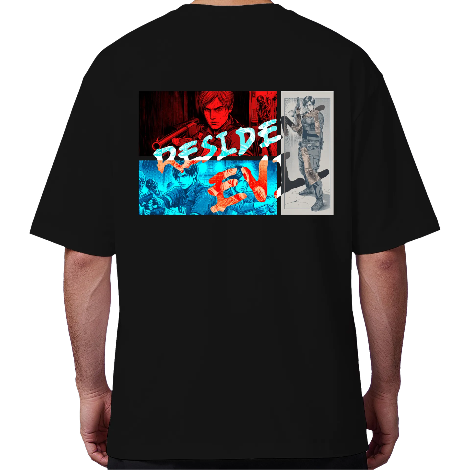 Camiseta Oversized Resident Evil - Imagem 1