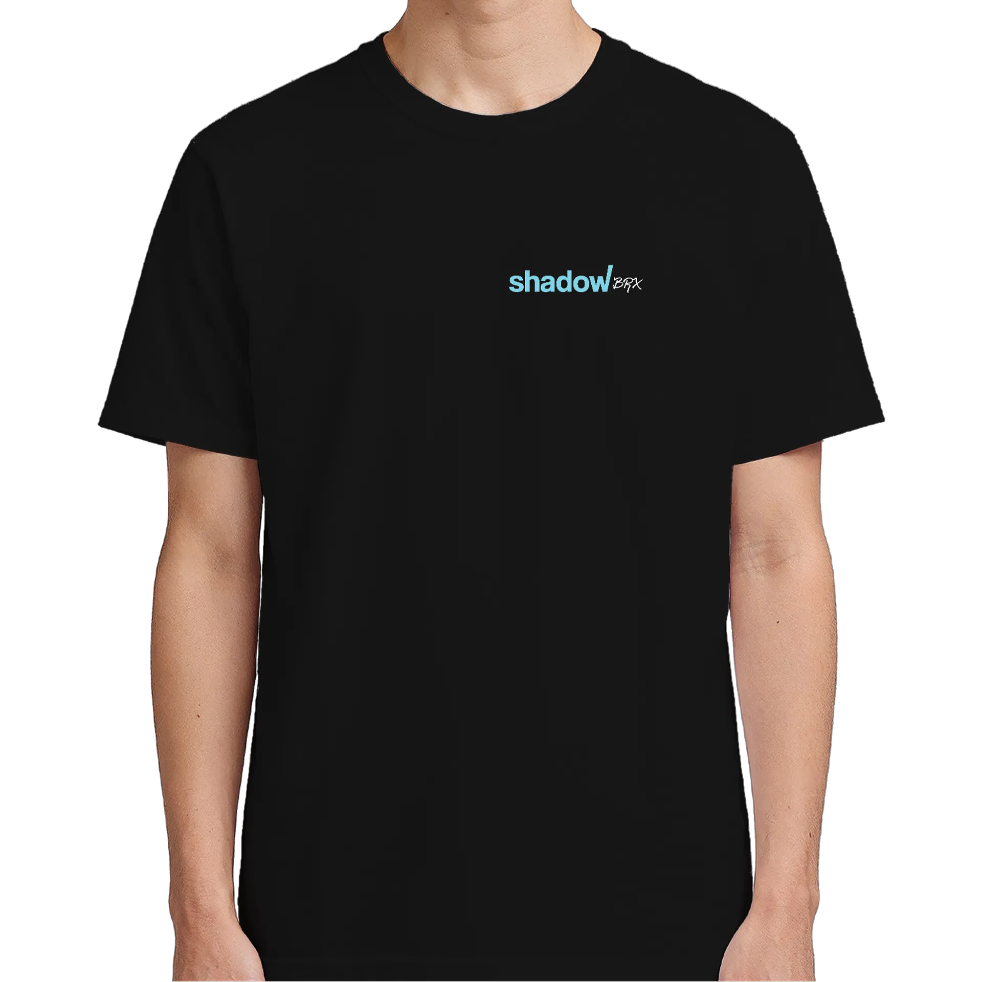 Camiseta Estampa ShadowBRx Preto 100% Algodão - Imagem 5