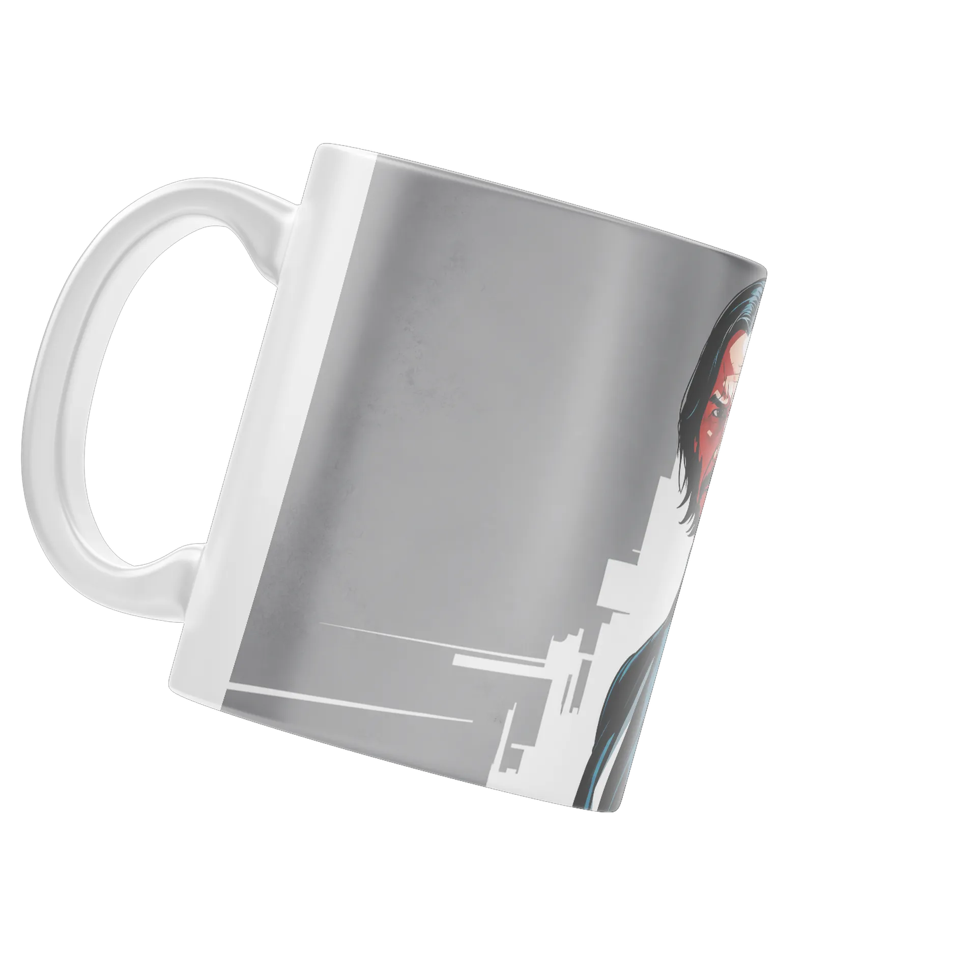 Caneca Personagem de Terno Estilo Cartoon 325ml - Imagem 3