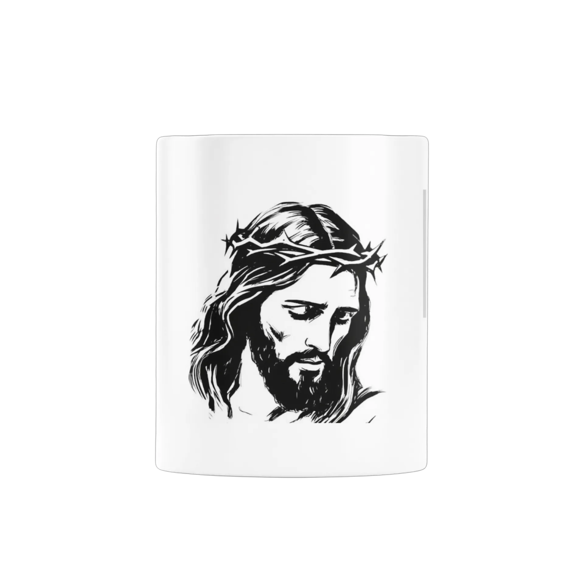Caneca Silhueta Jesus Crucifição 325ml - Imagem 2