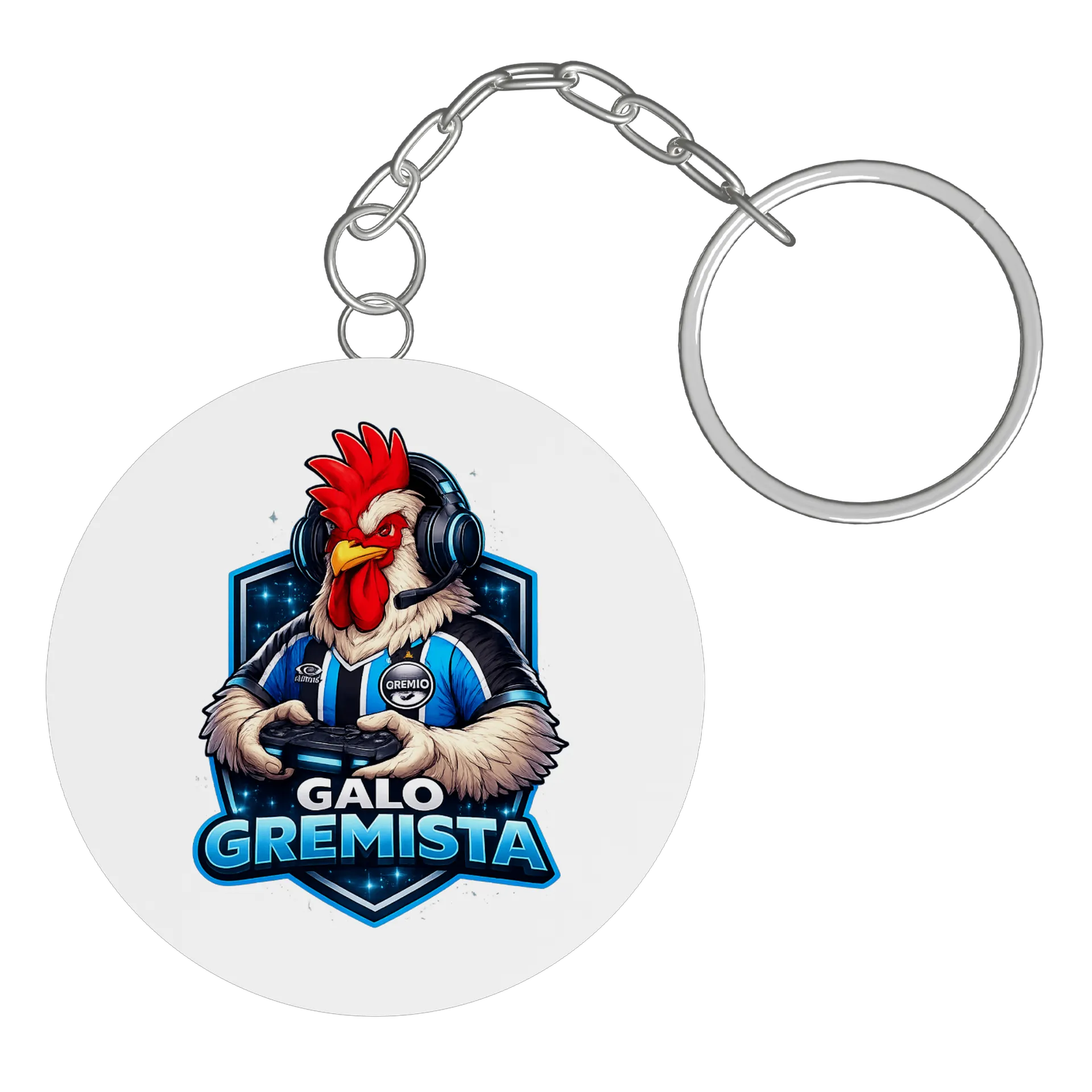 Chaveiro personalizado de Galo Gremista