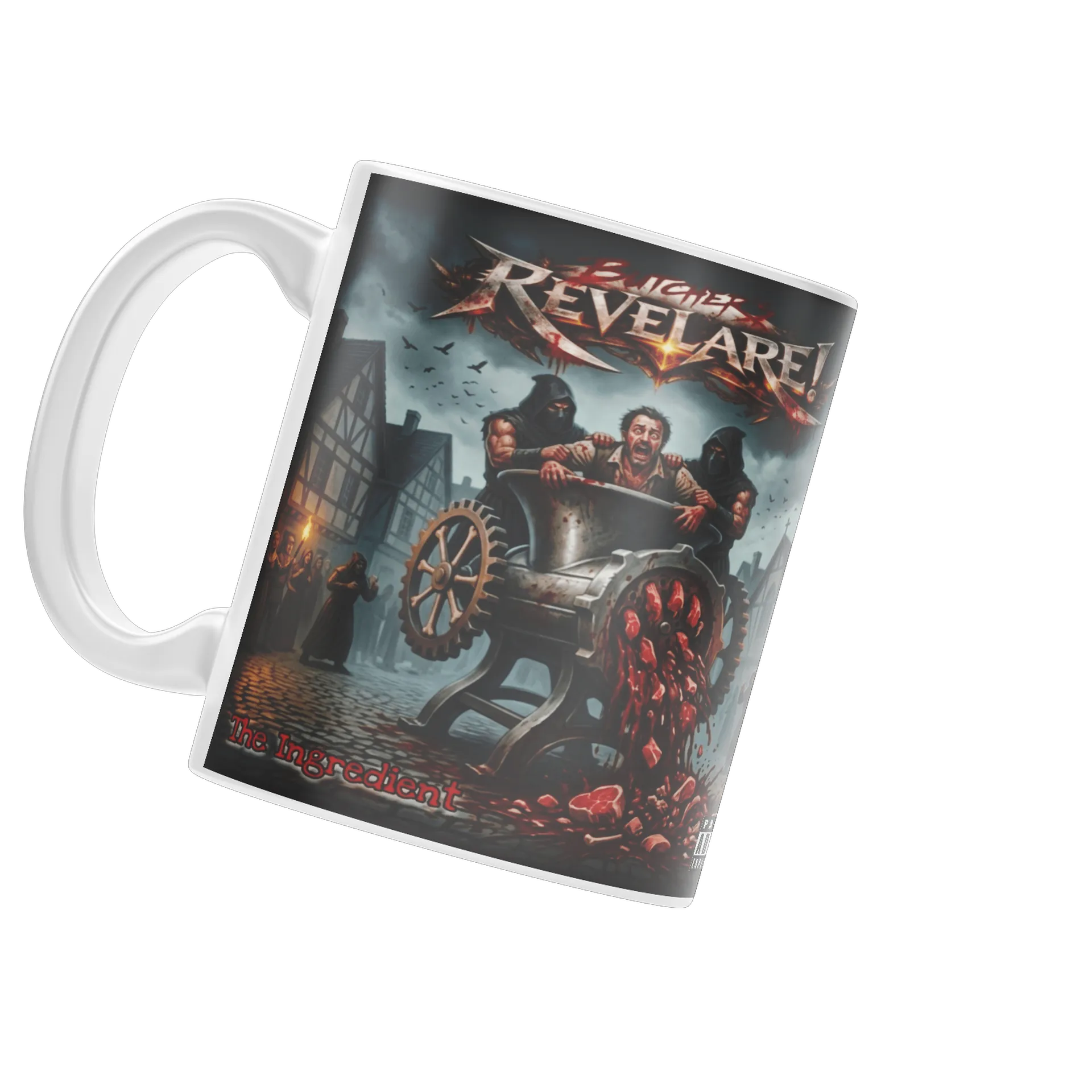Caneca Porcelana The Ingredient Revelare Blood 325ml de Butchers REVELARE  — imagem 3 de 4