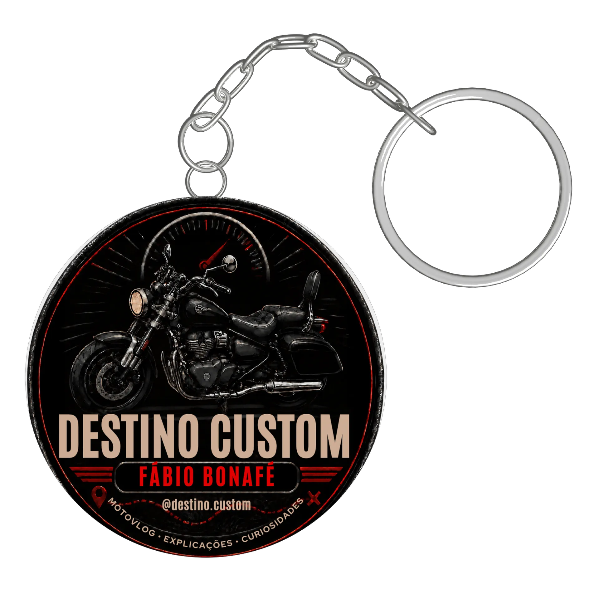 Chaveiro destino custom - Imagem 2