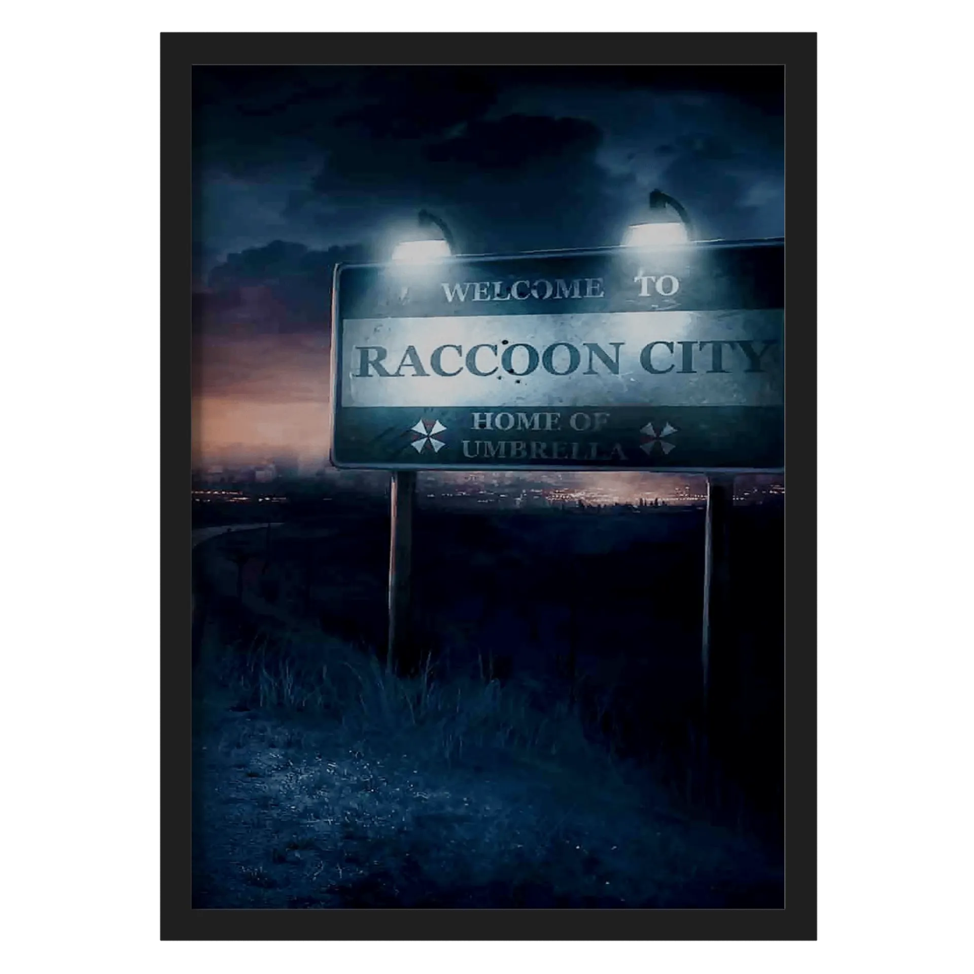 Quadro Raccoon City  - Imagem 1