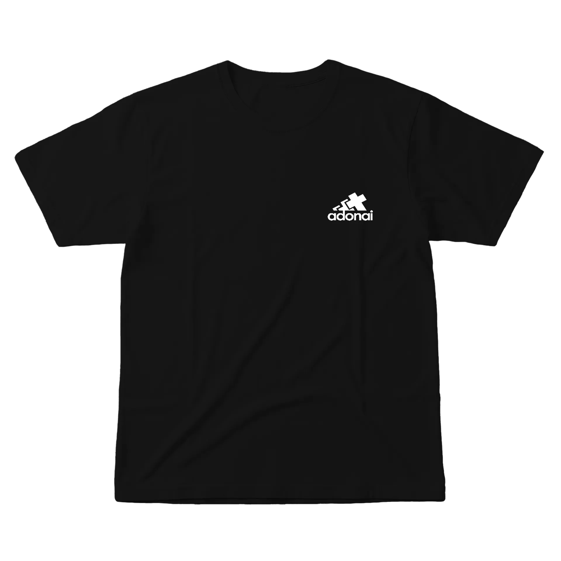 Camiseta Estampa Tipográfica Adonai 100% Algodão - Imagem 1