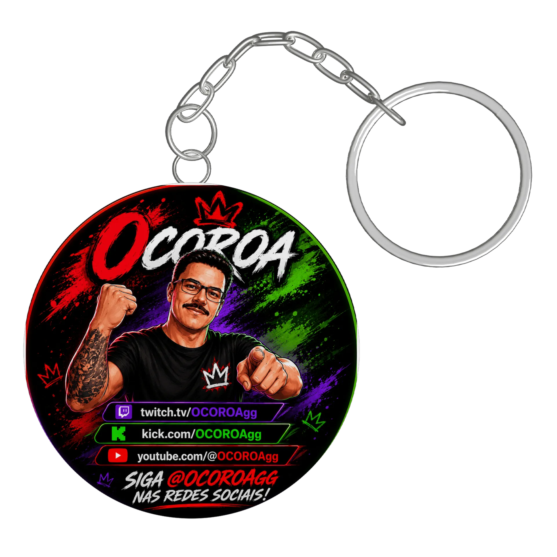 Chaveiro: O COROA de O COROA