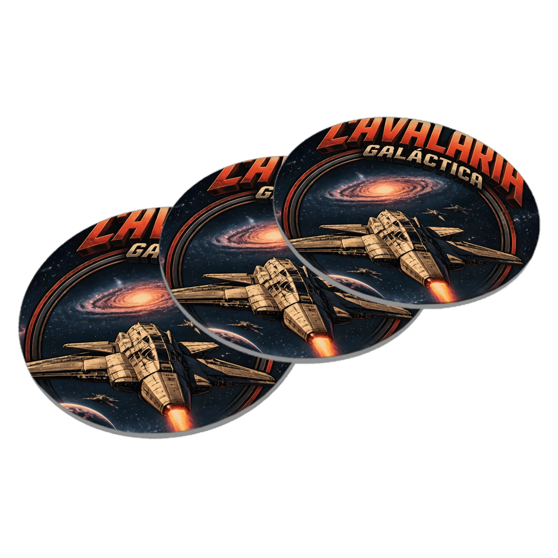 Porta-copos Cavalaria Galáctica_v1 - Imagem 2