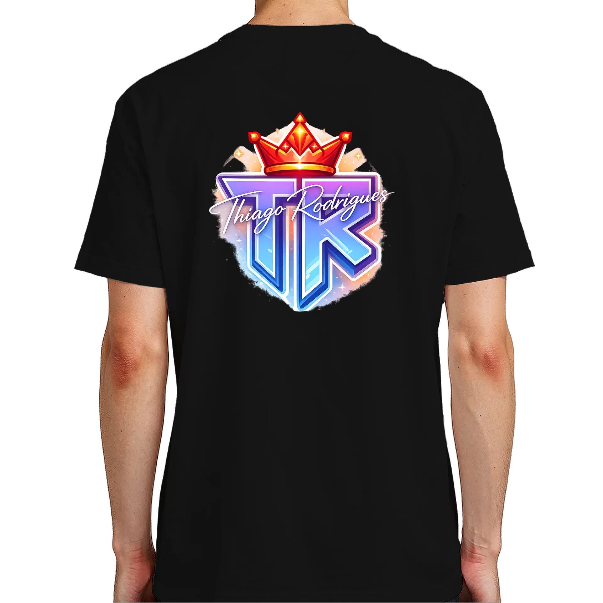 Camiseta Logotipo Thiago Rodrigues 100% Algodão - Imagem 7