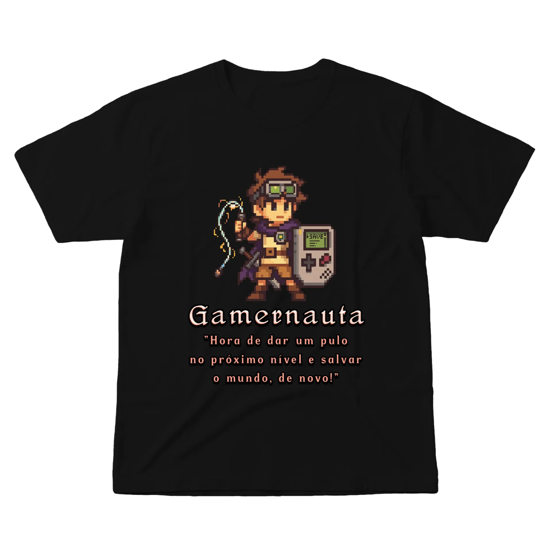 Camiseta Gamernauta - Imagem 1