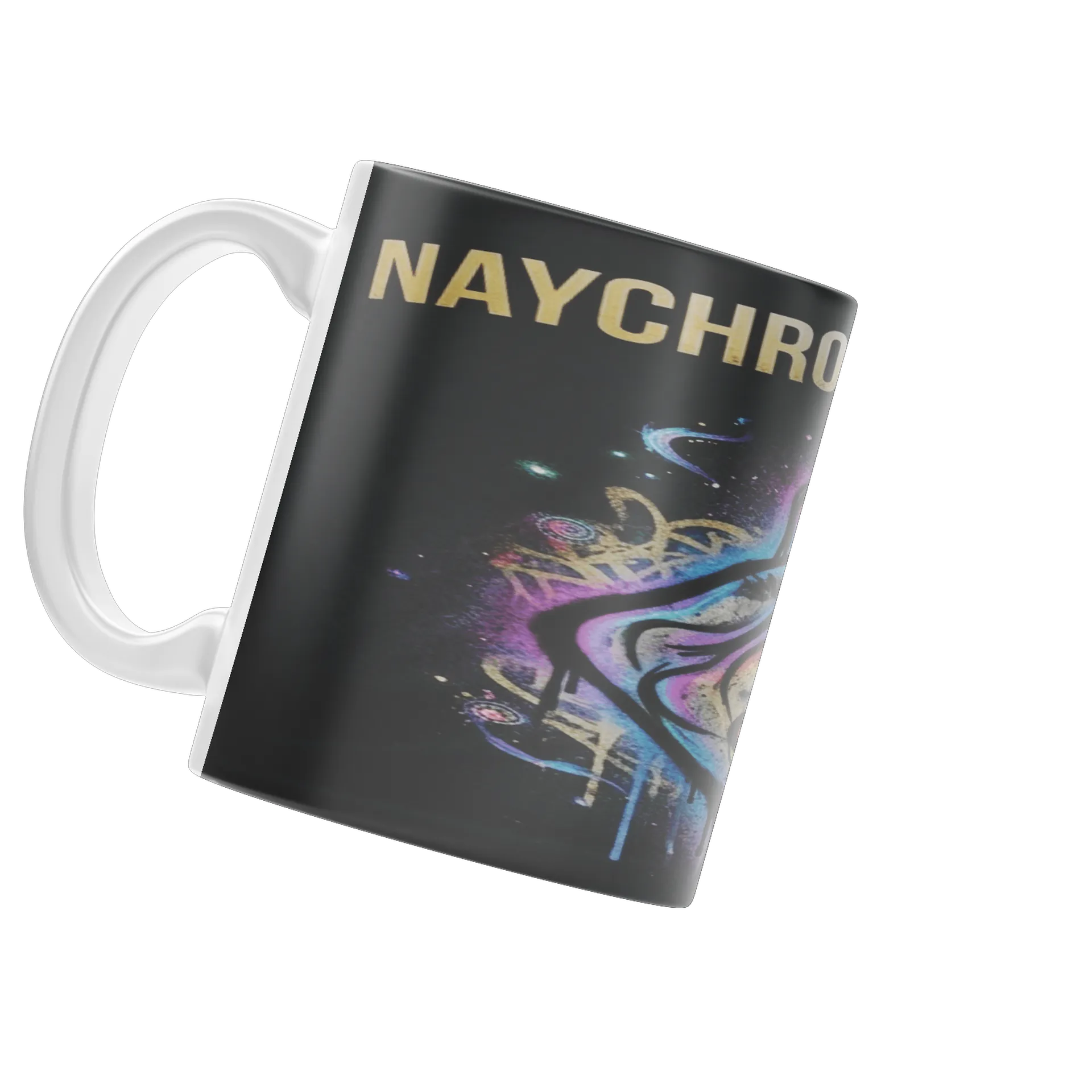 Caneca NAYCHRONSTREAMERS Arte Graffiti Espacial 325ml - Imagem 3