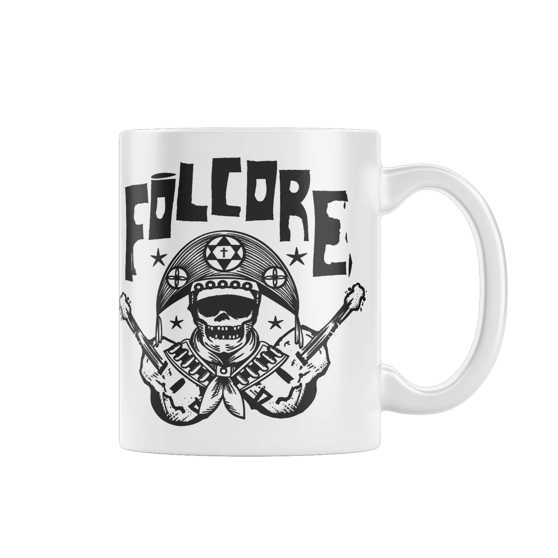 Caneca Folcore logo  de loja do Franklin — imagem 1 de 4