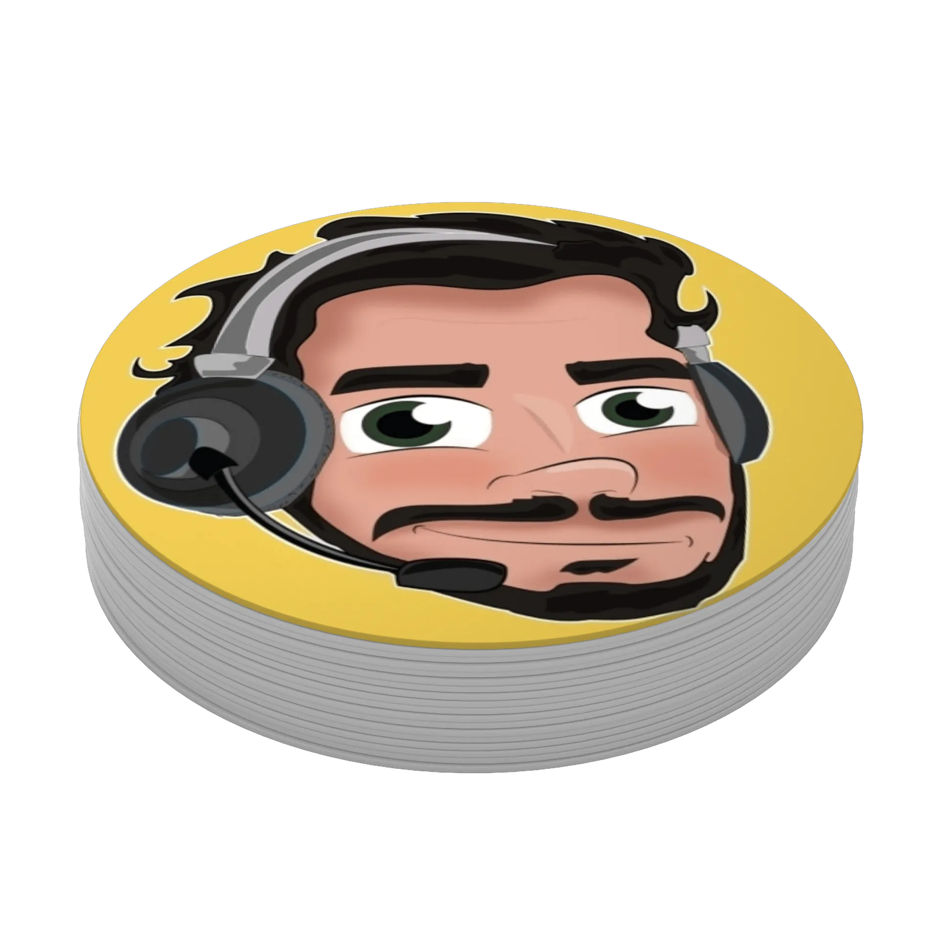 Porta-copo MDF Personagem Gamer Estampa Personalizada - Imagem 4