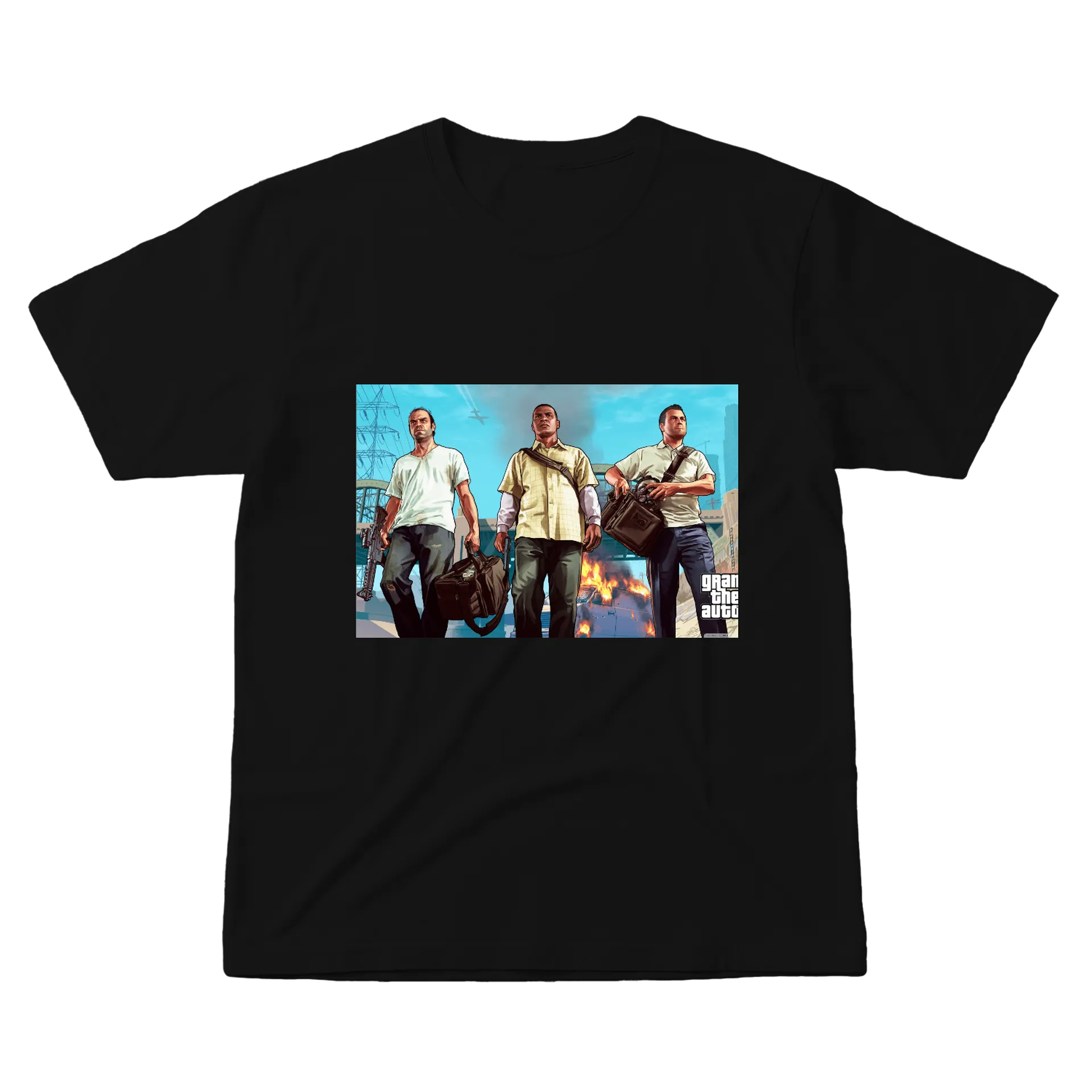 Camiseta personalizada Gta5 de Marcos Caroço Geek — imagem 1 de 6