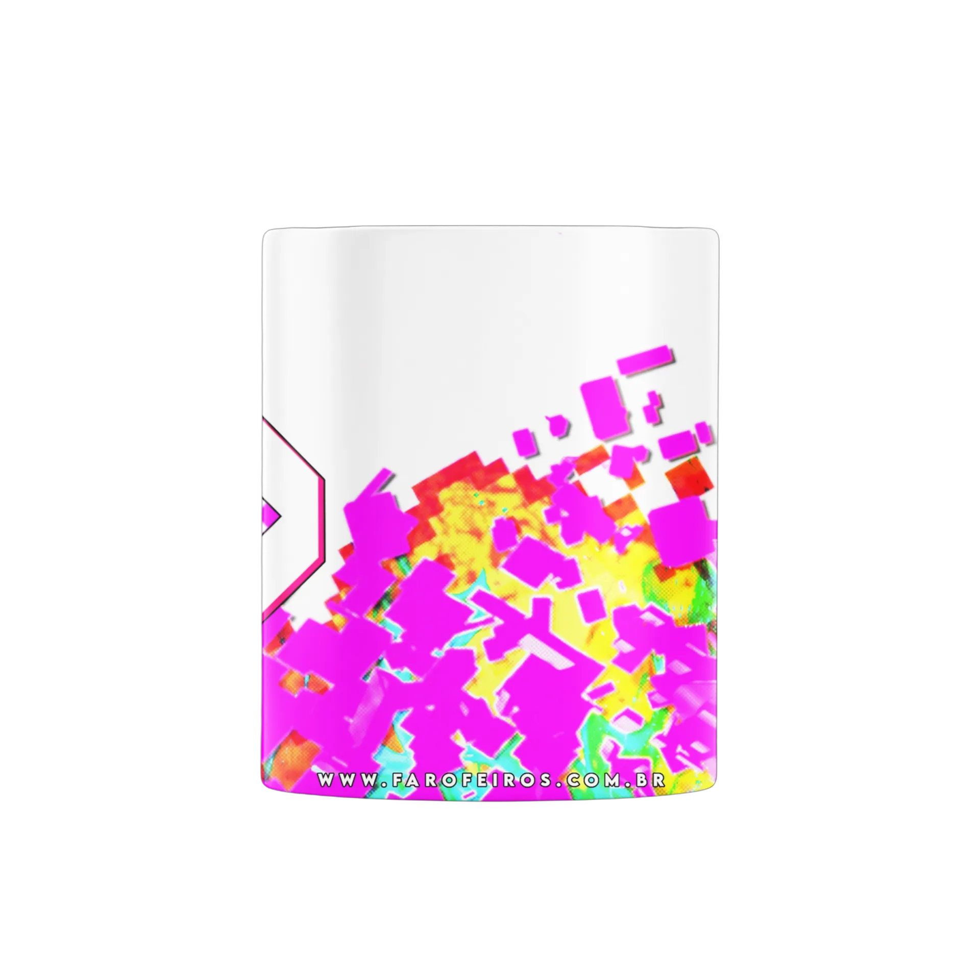 Caneca personalizada com F de FAROFEIROS de FAROFEIROS — imagem 2 de 4