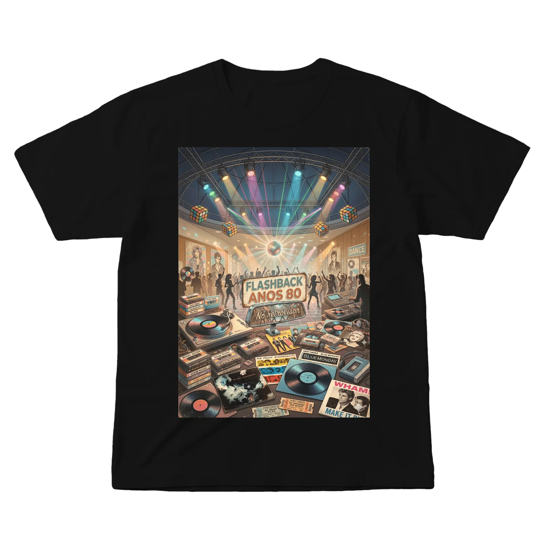 Camiseta Flashback 70 80 90  - Imagem 1